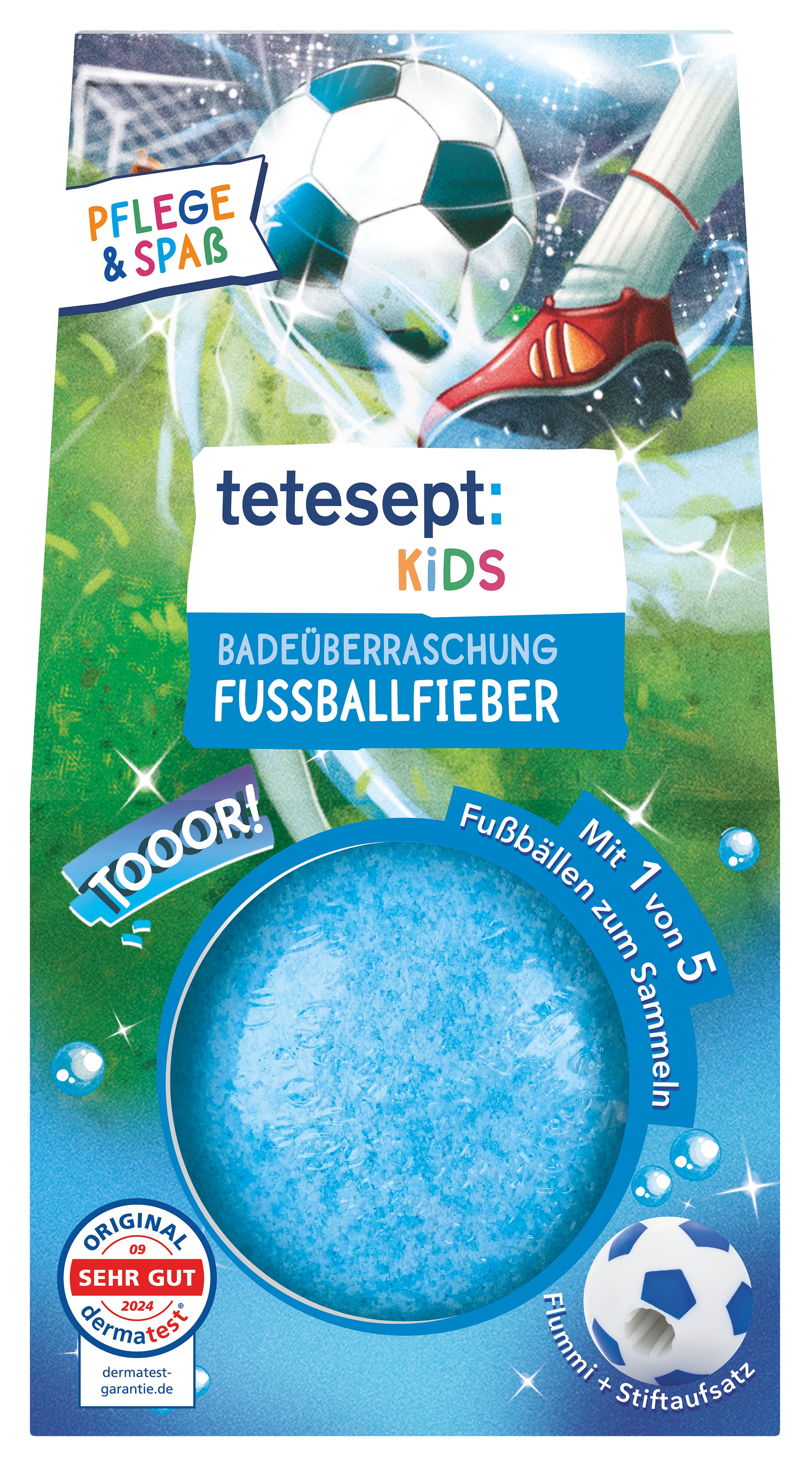 tetesept Kids Badeüberraschung Fußballfieber