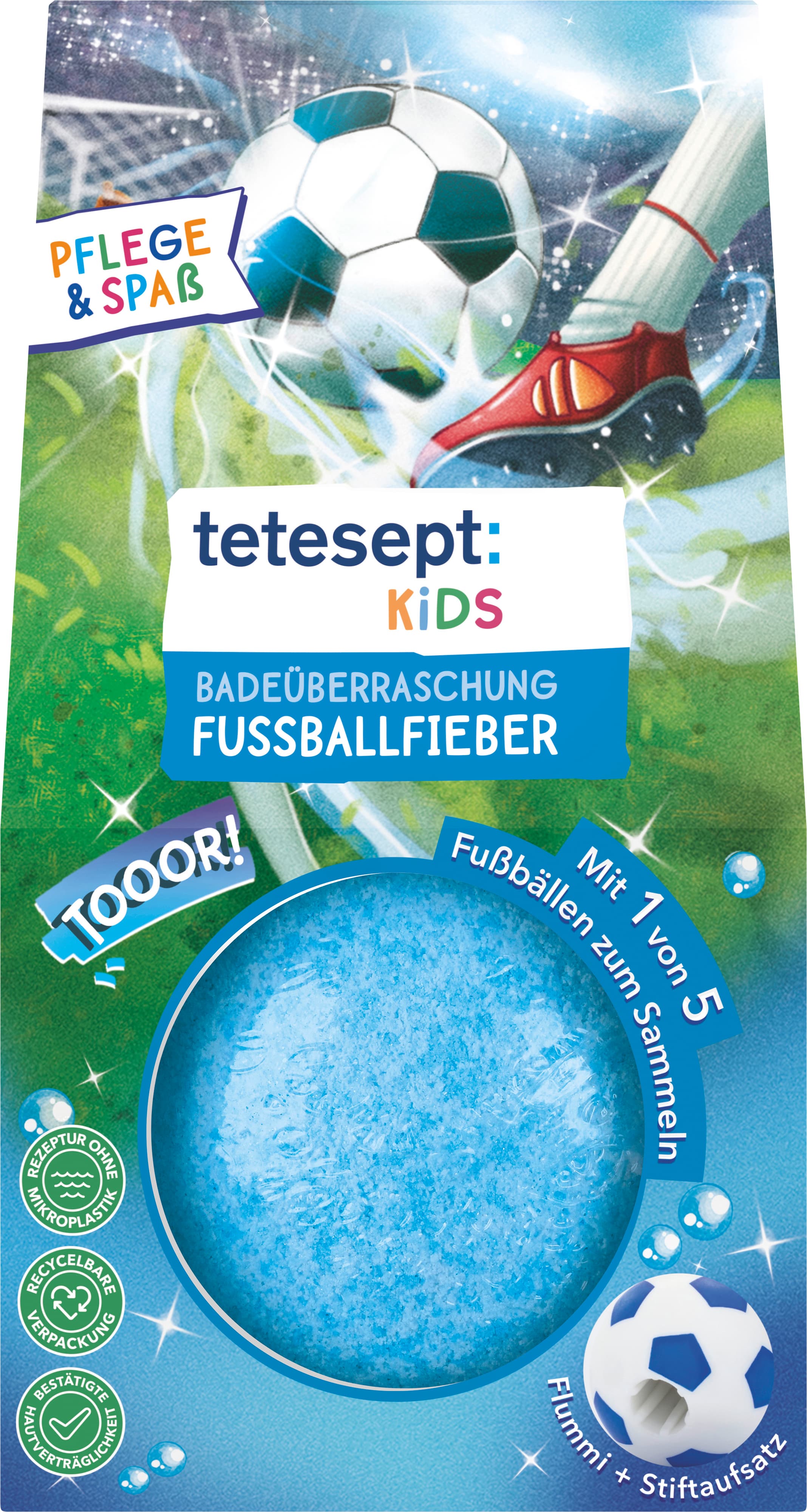 tetesept Kids Badeüberraschung Fußballfieber