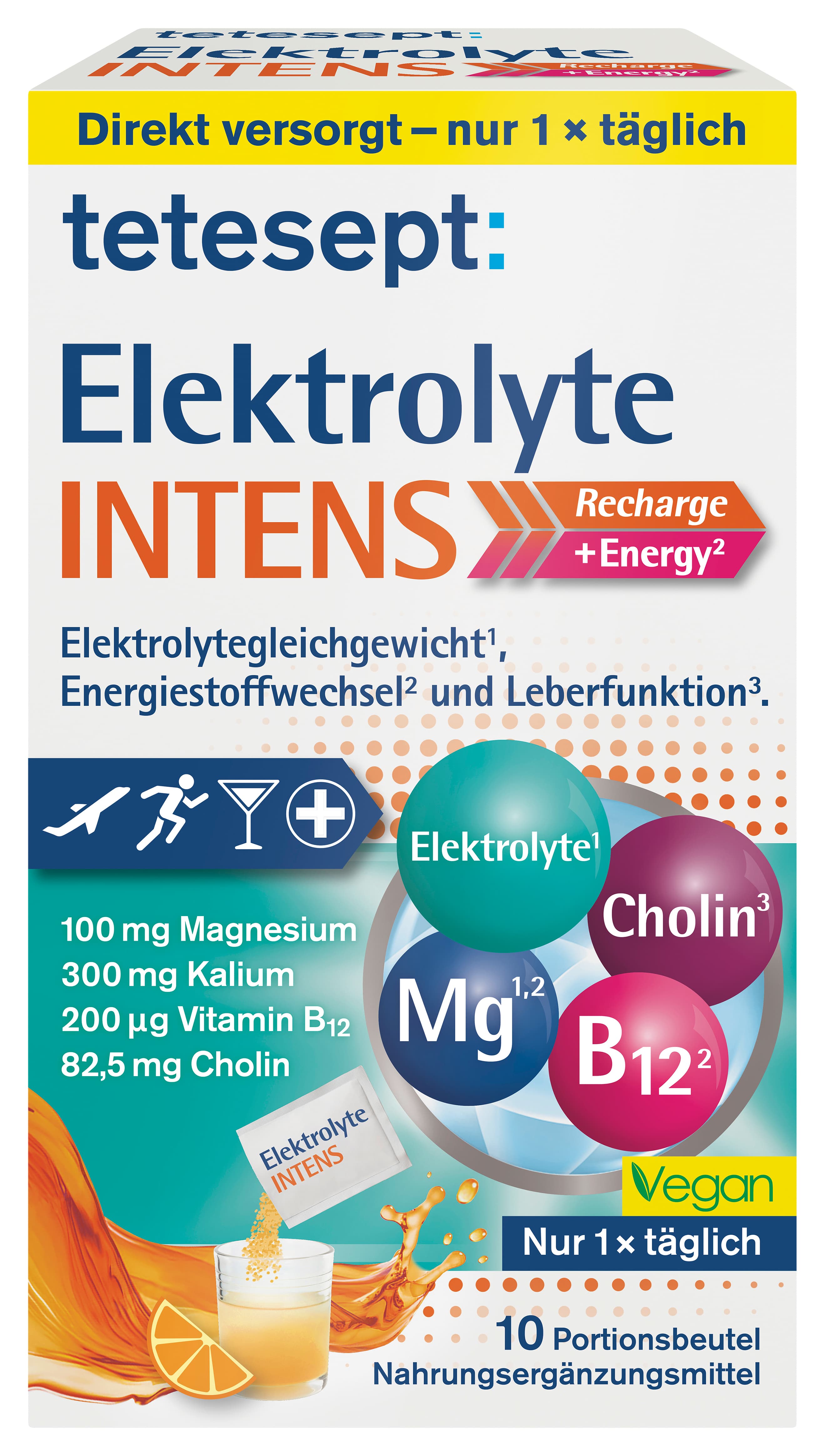 tetesept Elektrolyte Intens Pulver