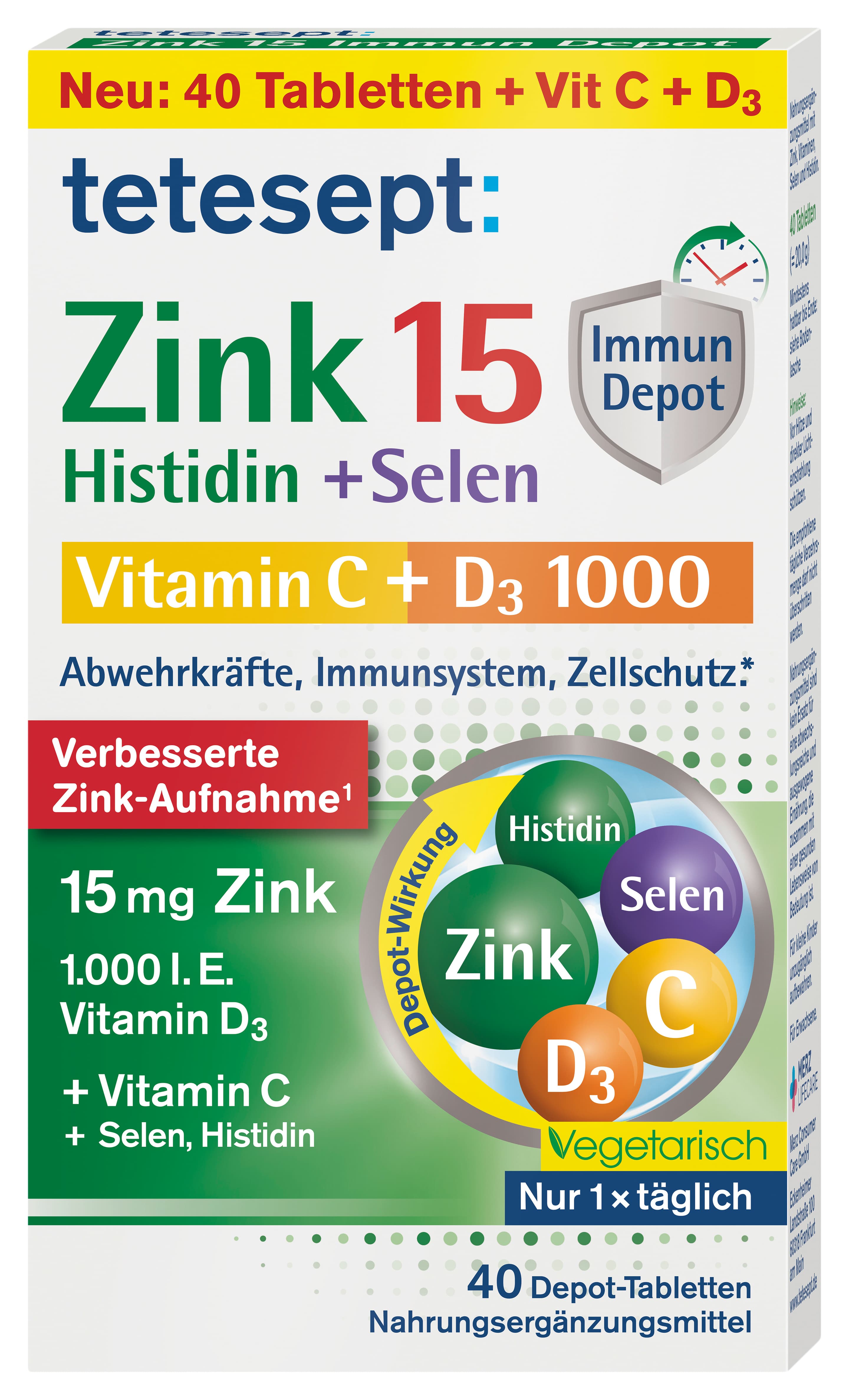 tetesept Zink 15
