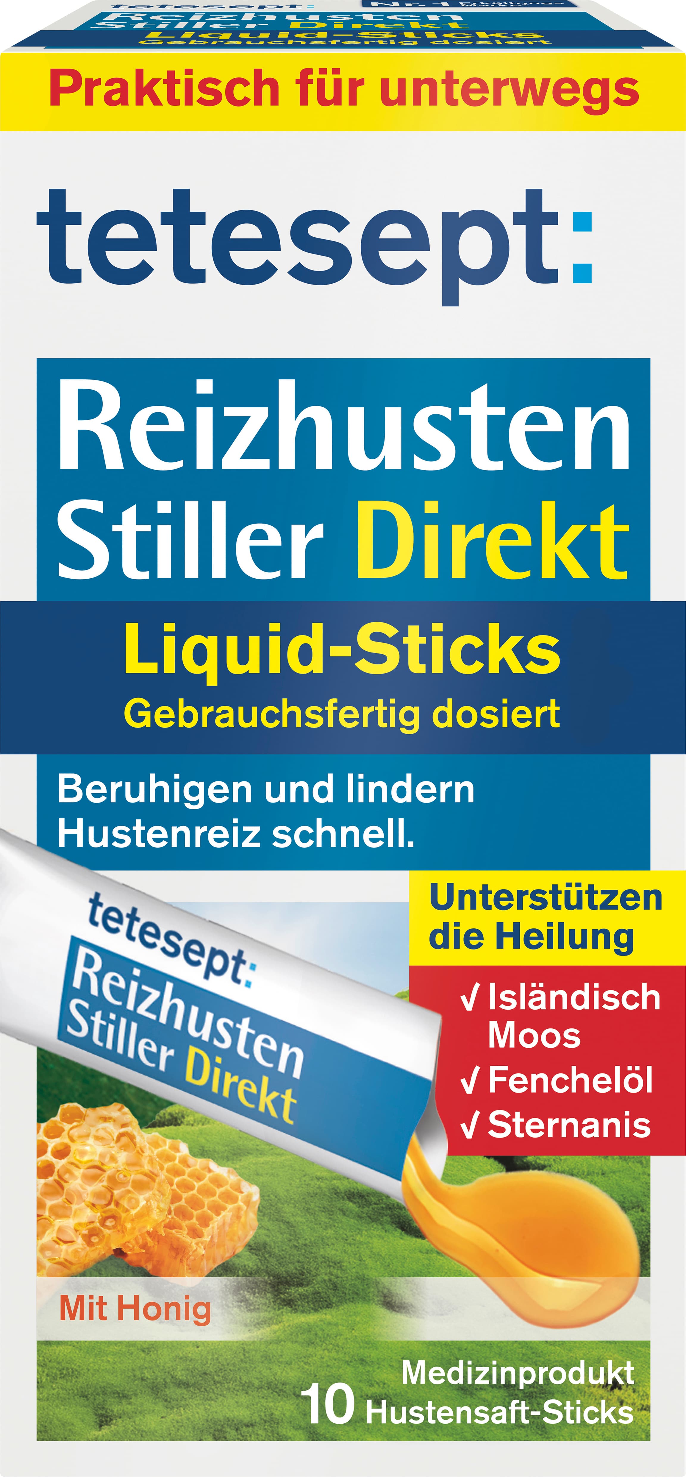 tetesept Reizhusten Liquid Sticks
