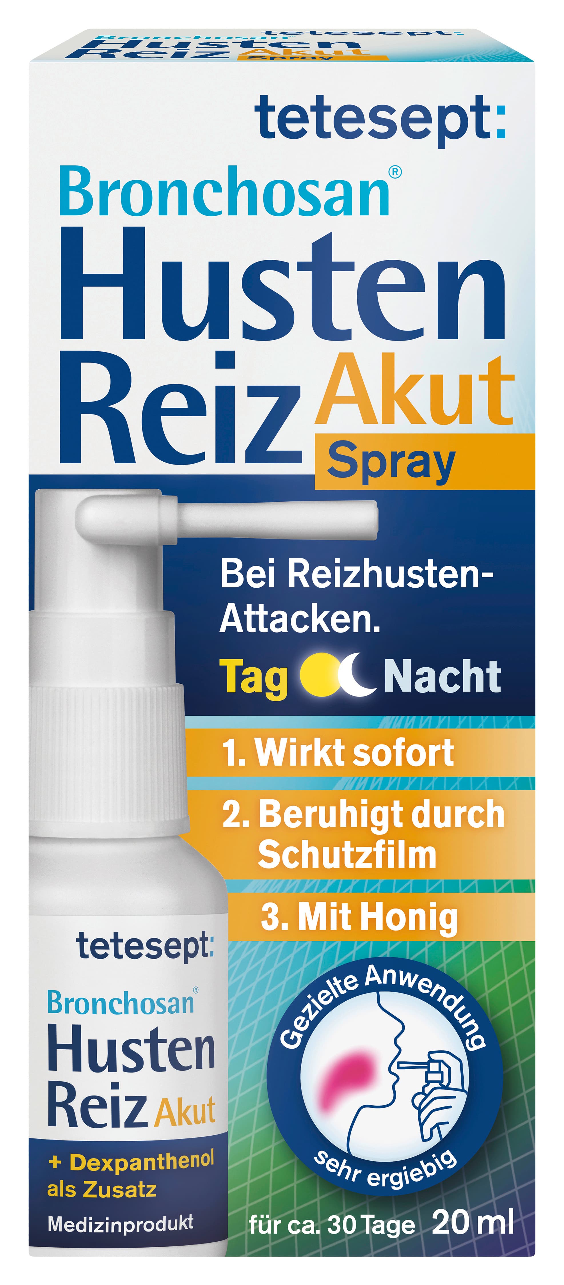 tetesept Bronchosan Hustenreiz Akut Spray