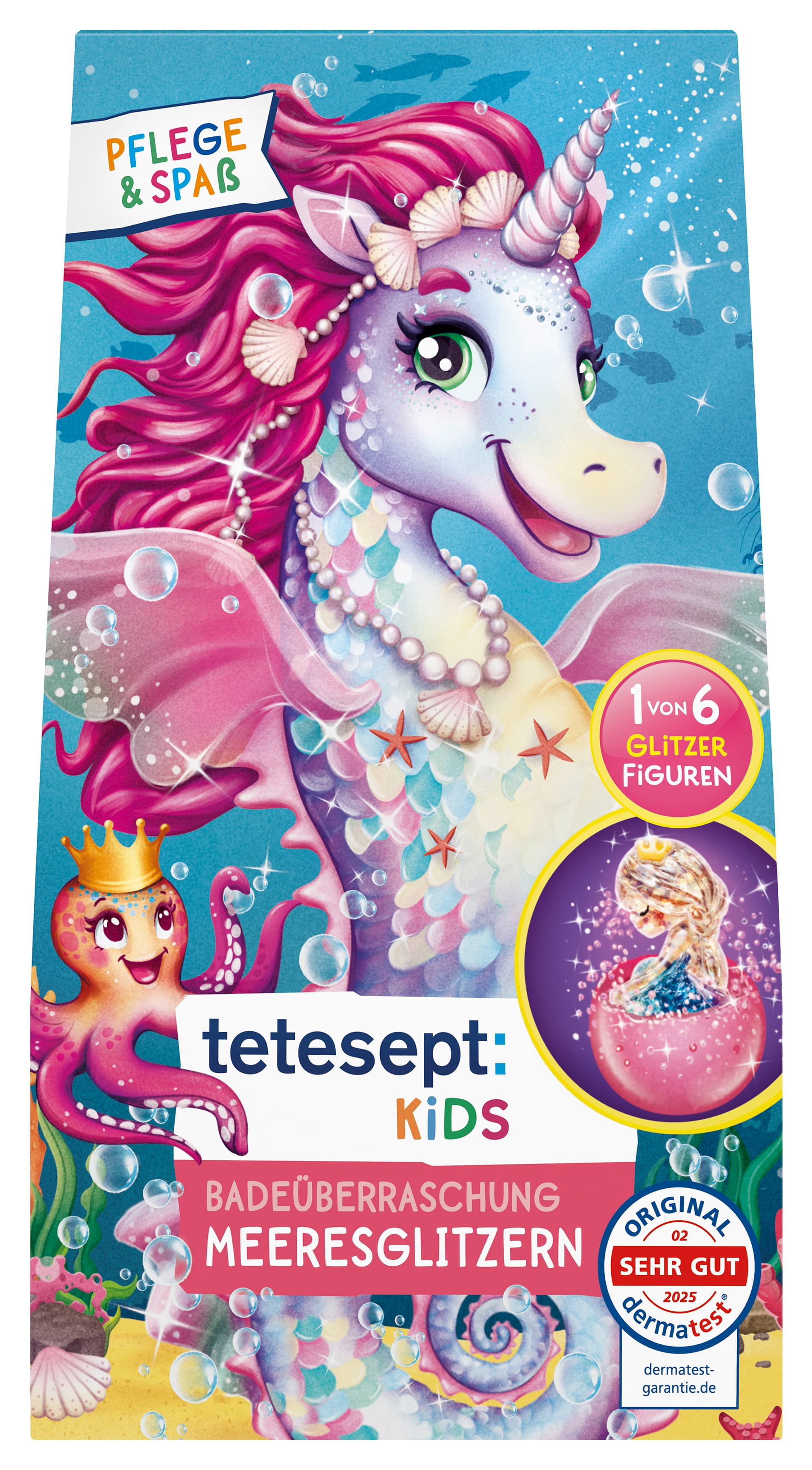 tetesept Kids Badeüberraschung Meeresglitzern