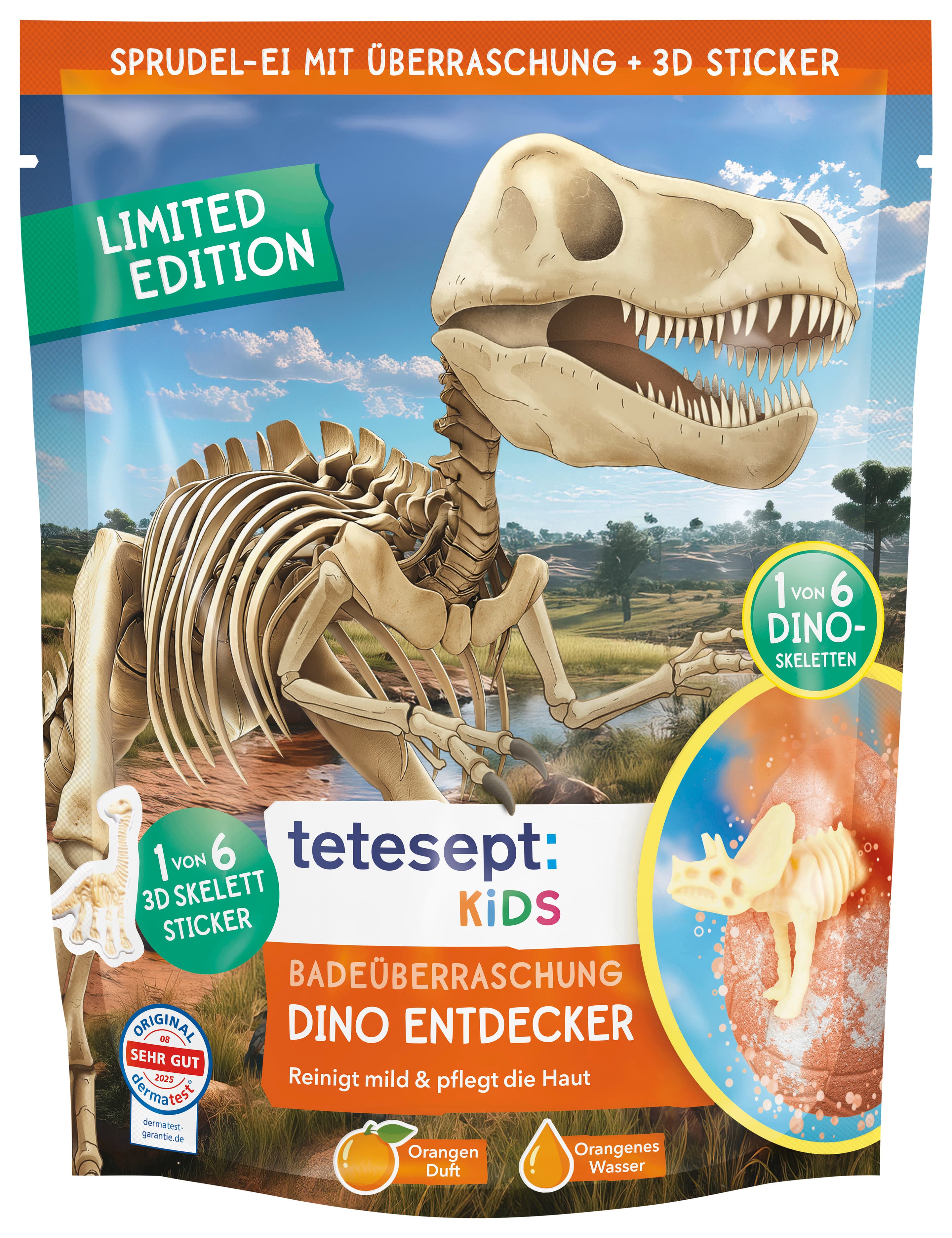 tetesept Kids Badeüberraschung Dino Entdecker