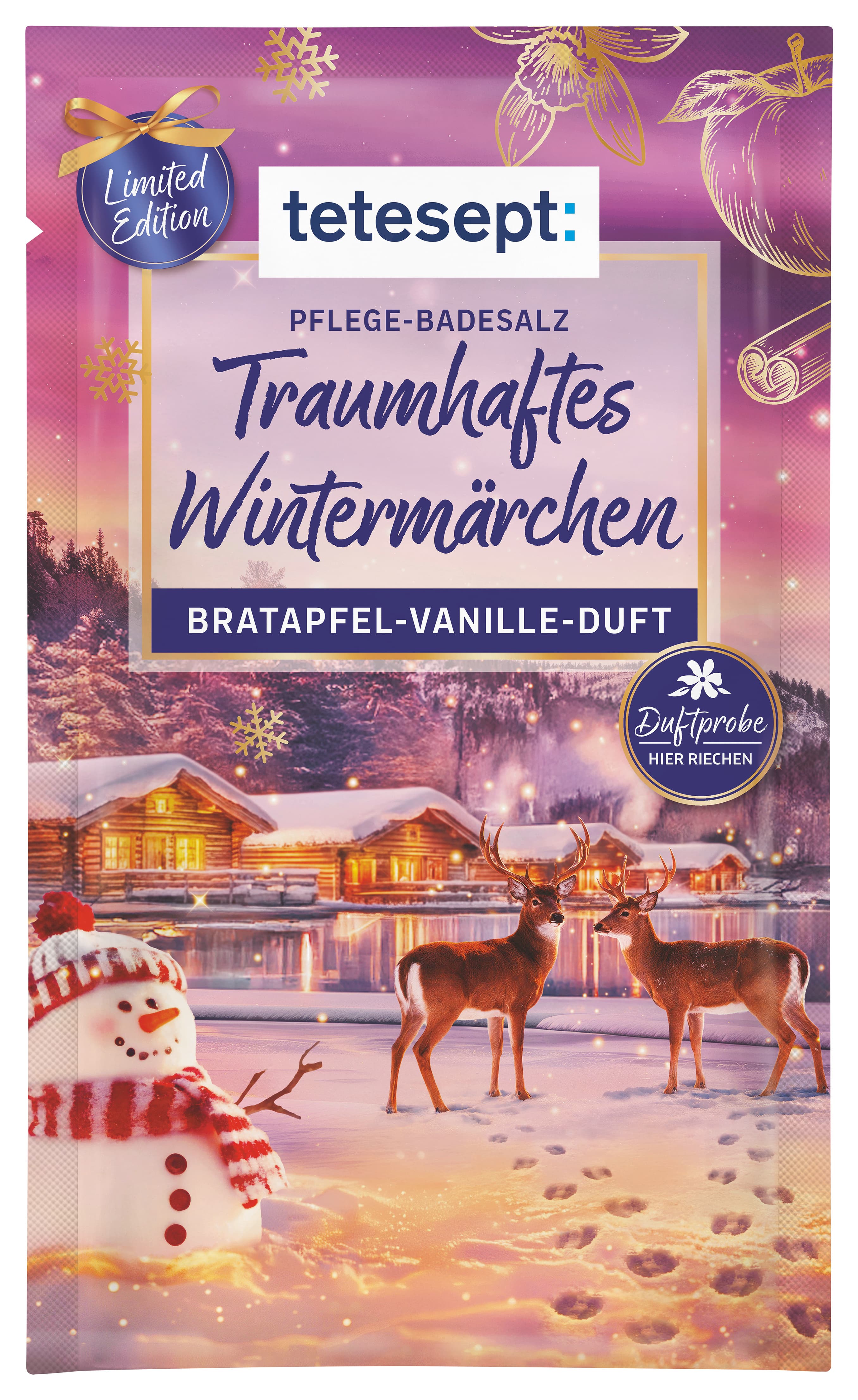 tetesept Pflege-Badesalz Traumhaftes Wintermärchen
