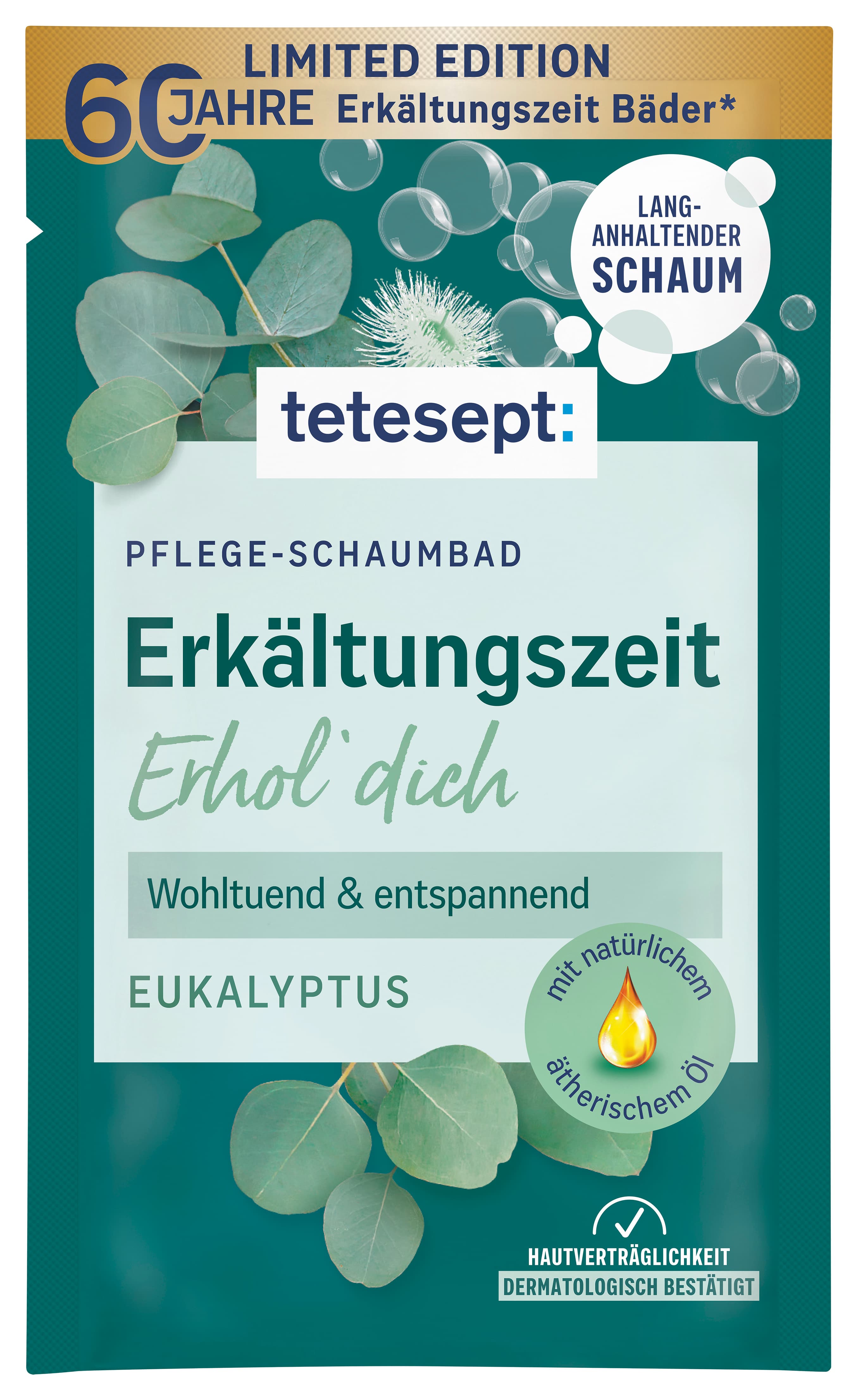 tetesept Pflege-Schaumbad Erkältungszeit