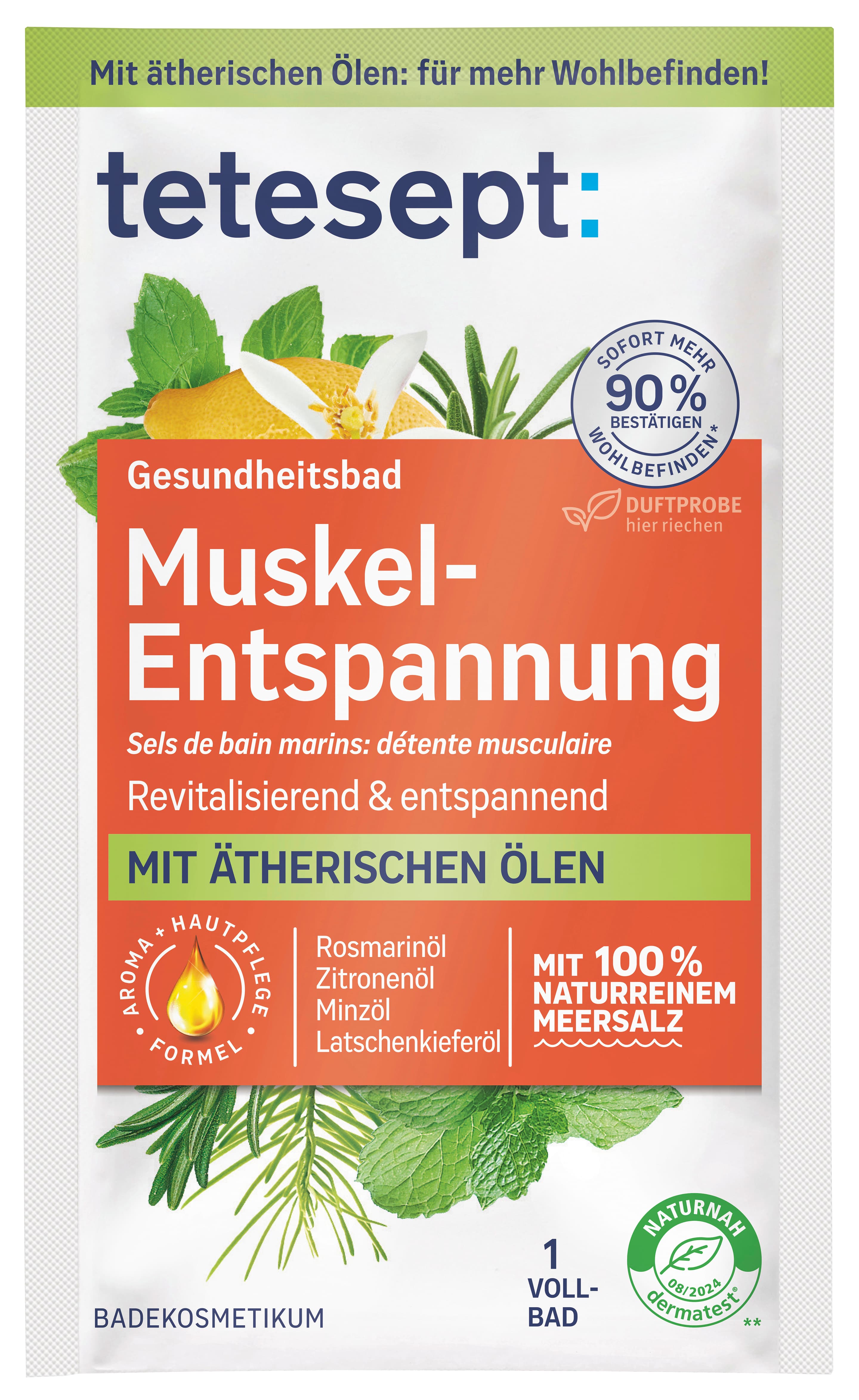 tetesept Meeressalz Muskel Entspannung 80 g