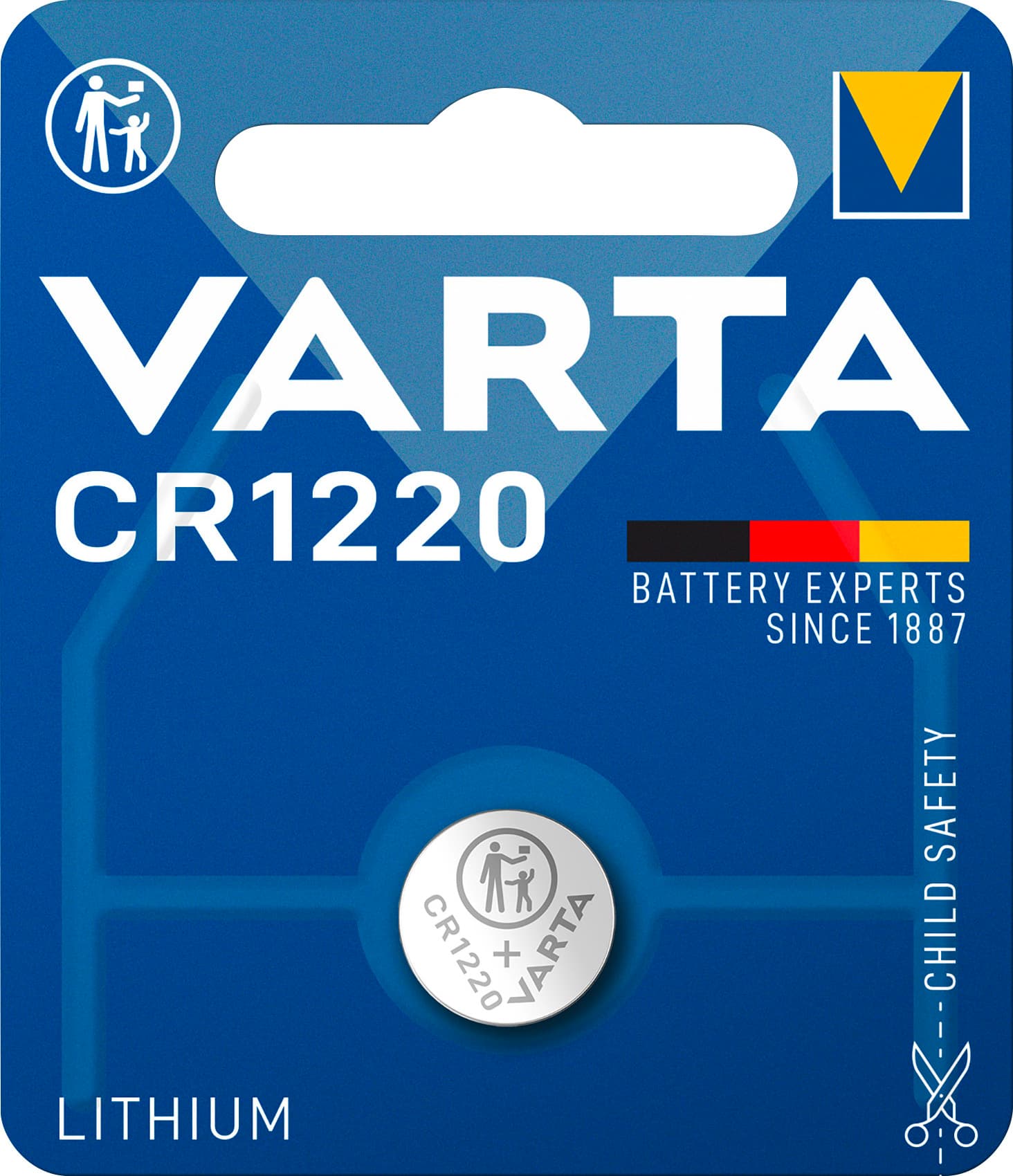 VARTA LITHIUM Coin CR1220 Blister 1