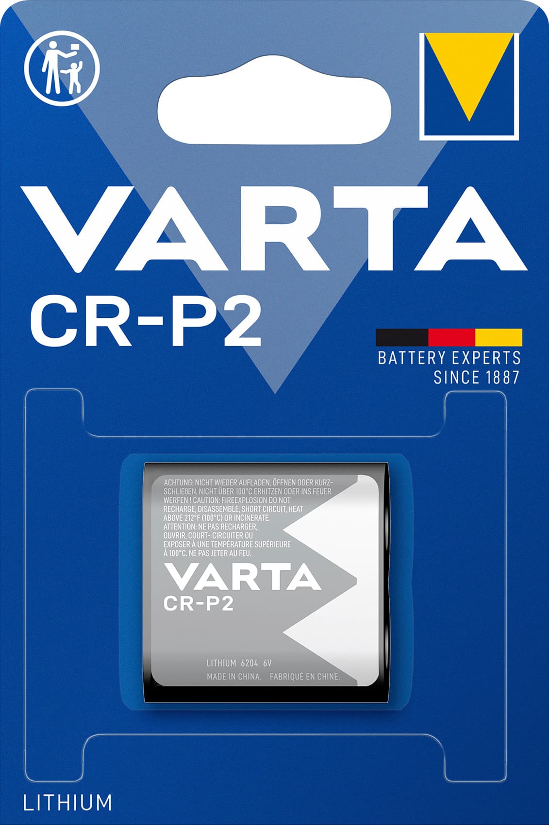 VARTA Lithium CR P2 Blister 1