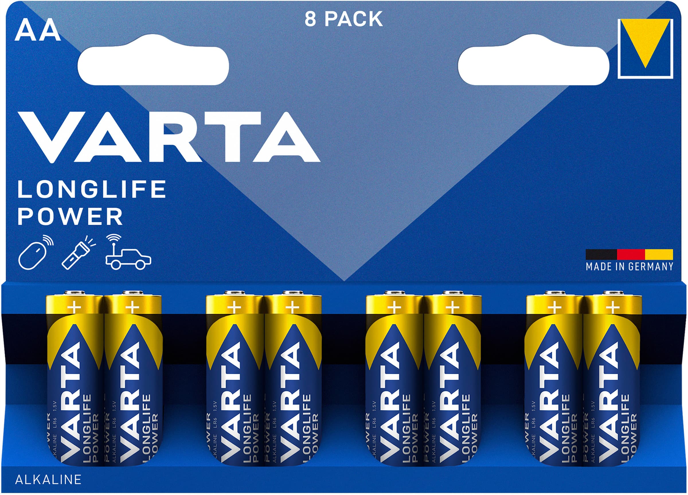 VARTA LONGLIFE Power Mignon AA Blister 8
