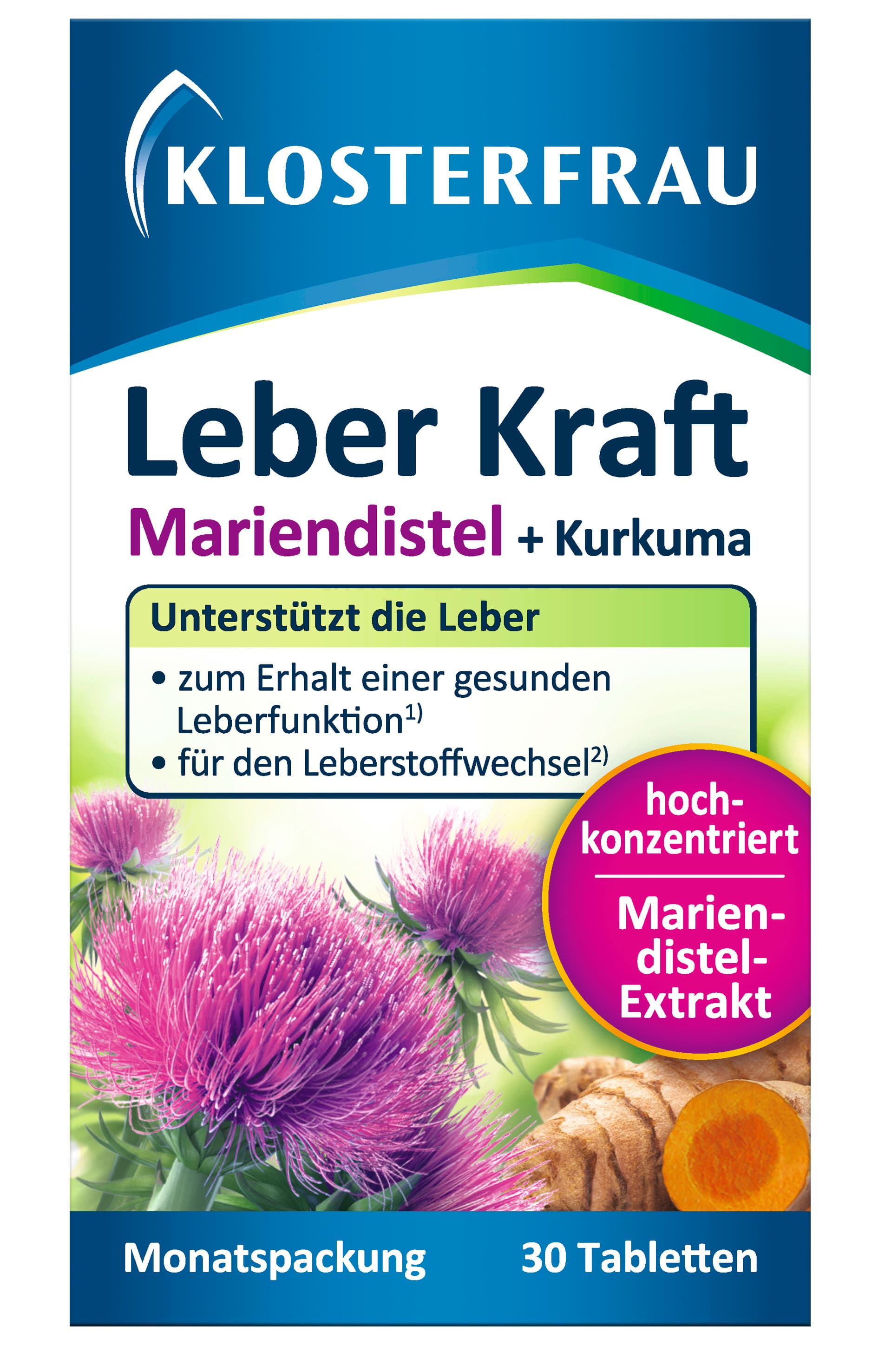 KLOSTERFRAU Leber Kraft Tabletten