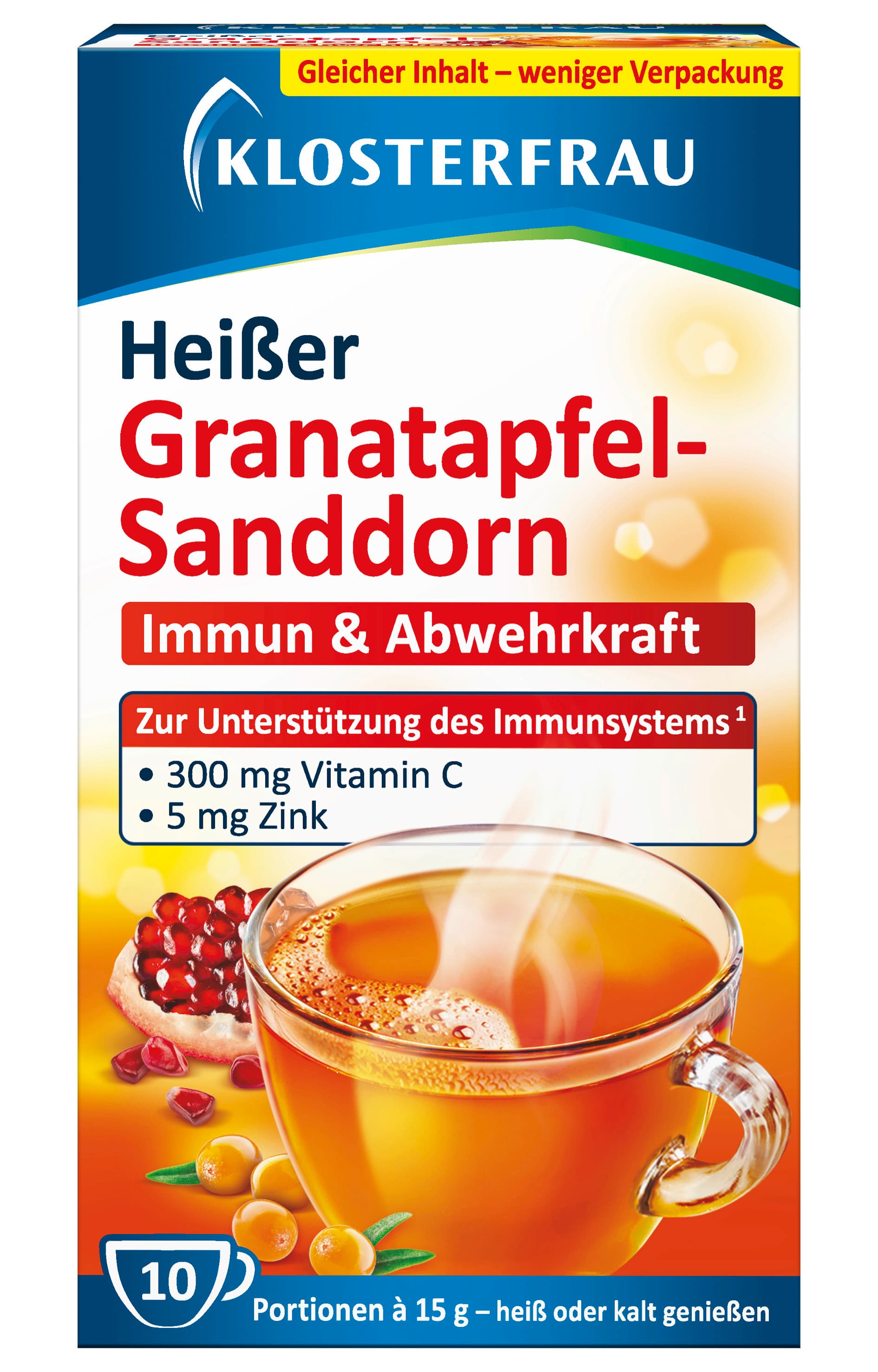 KLOSTERFRAU Heisser Granatapfel Sanddorn