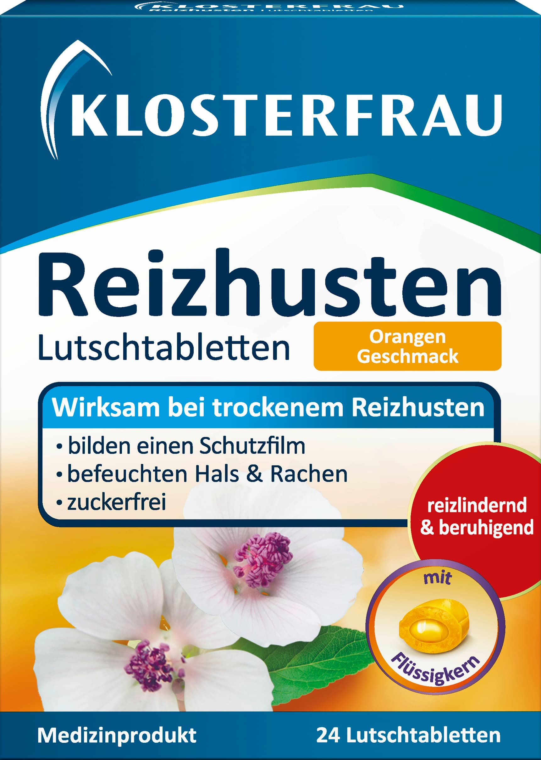 Klosterfrau Reizhusten Lutschtabletten Orange