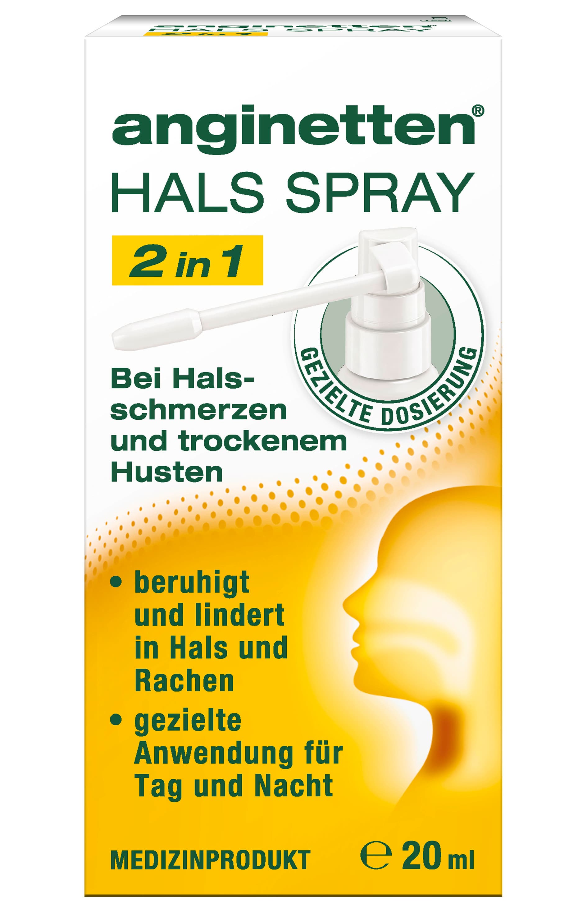 anginetten Hals Spray 2in1