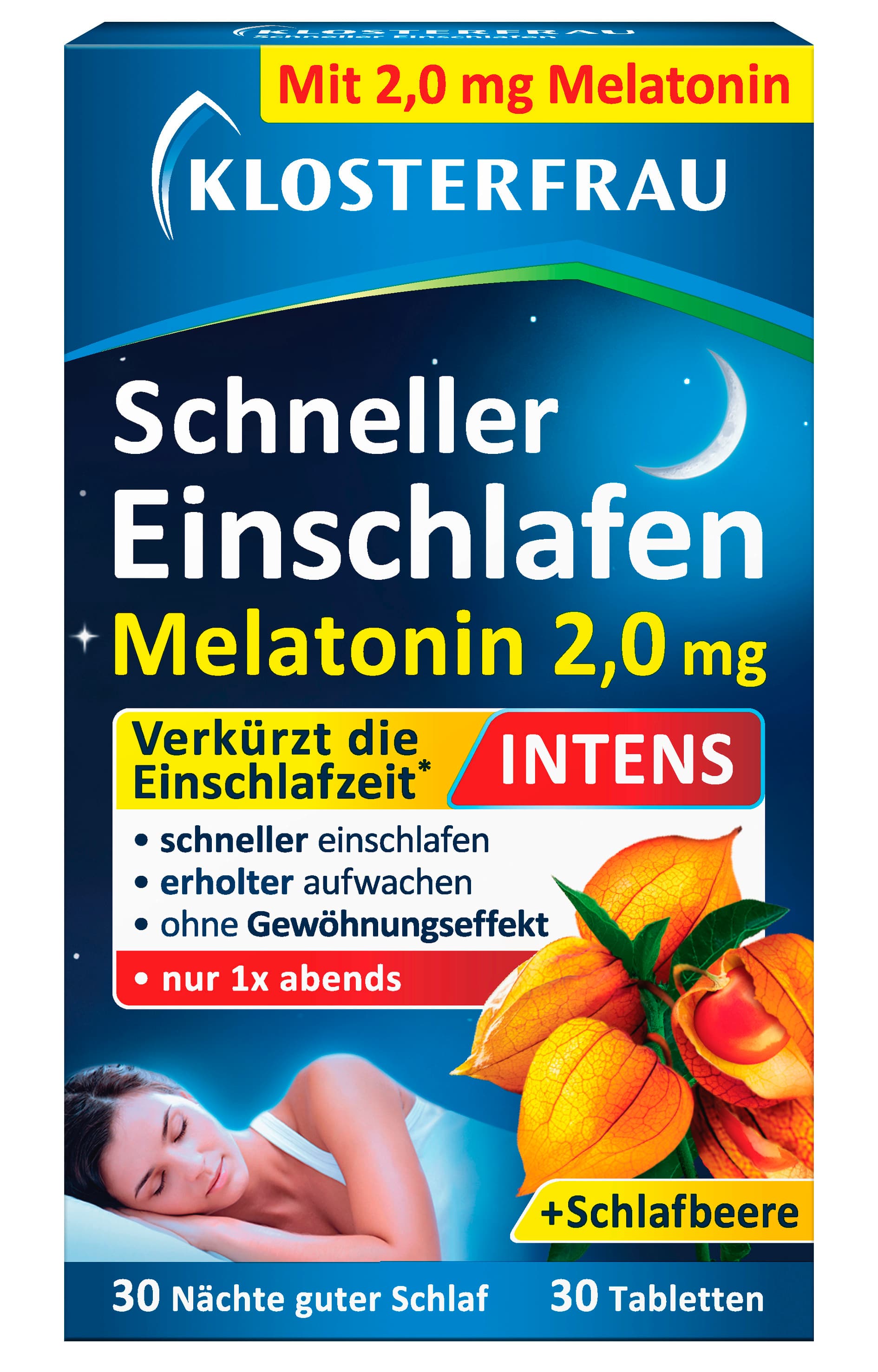 Klosterfrau Schneller Einschlafen Melatonin