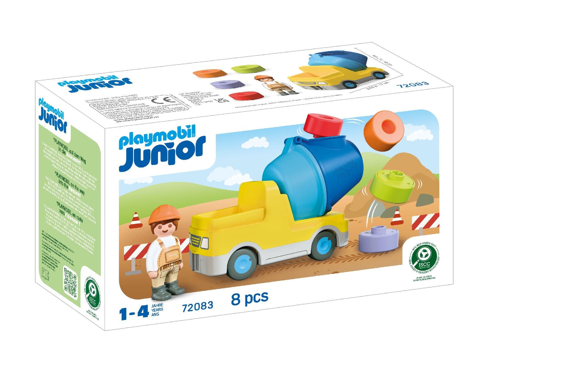 PLAYMOBIL 72083 JUNIOR: Betonmischer