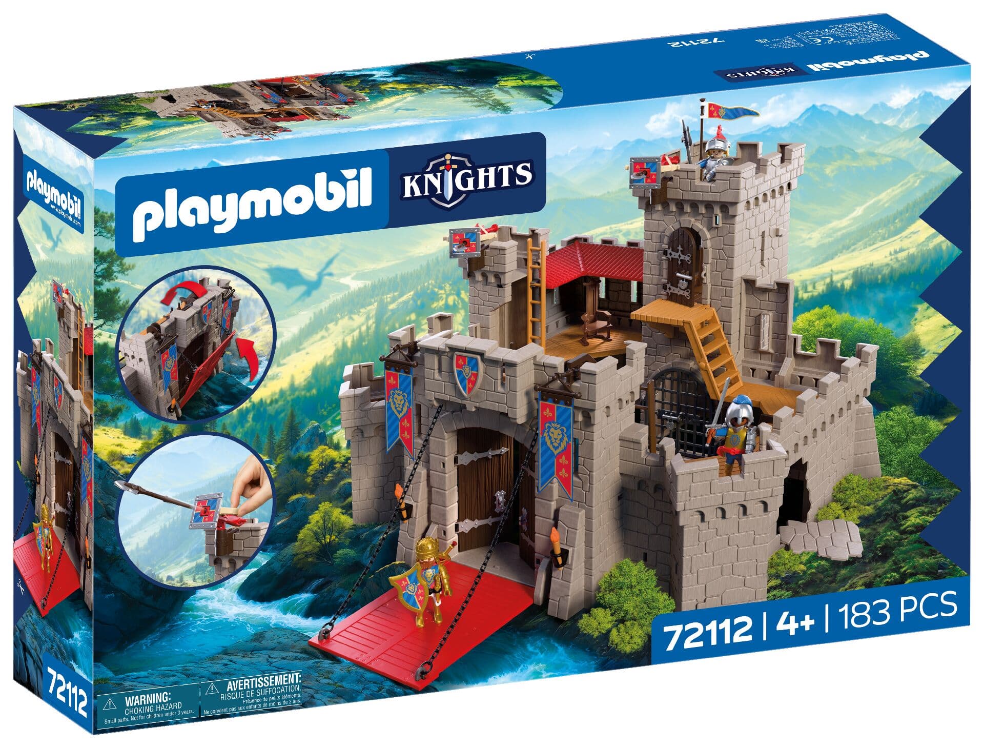 PLAYMOBIL 72112 - Knights - Große Löwenritterburg