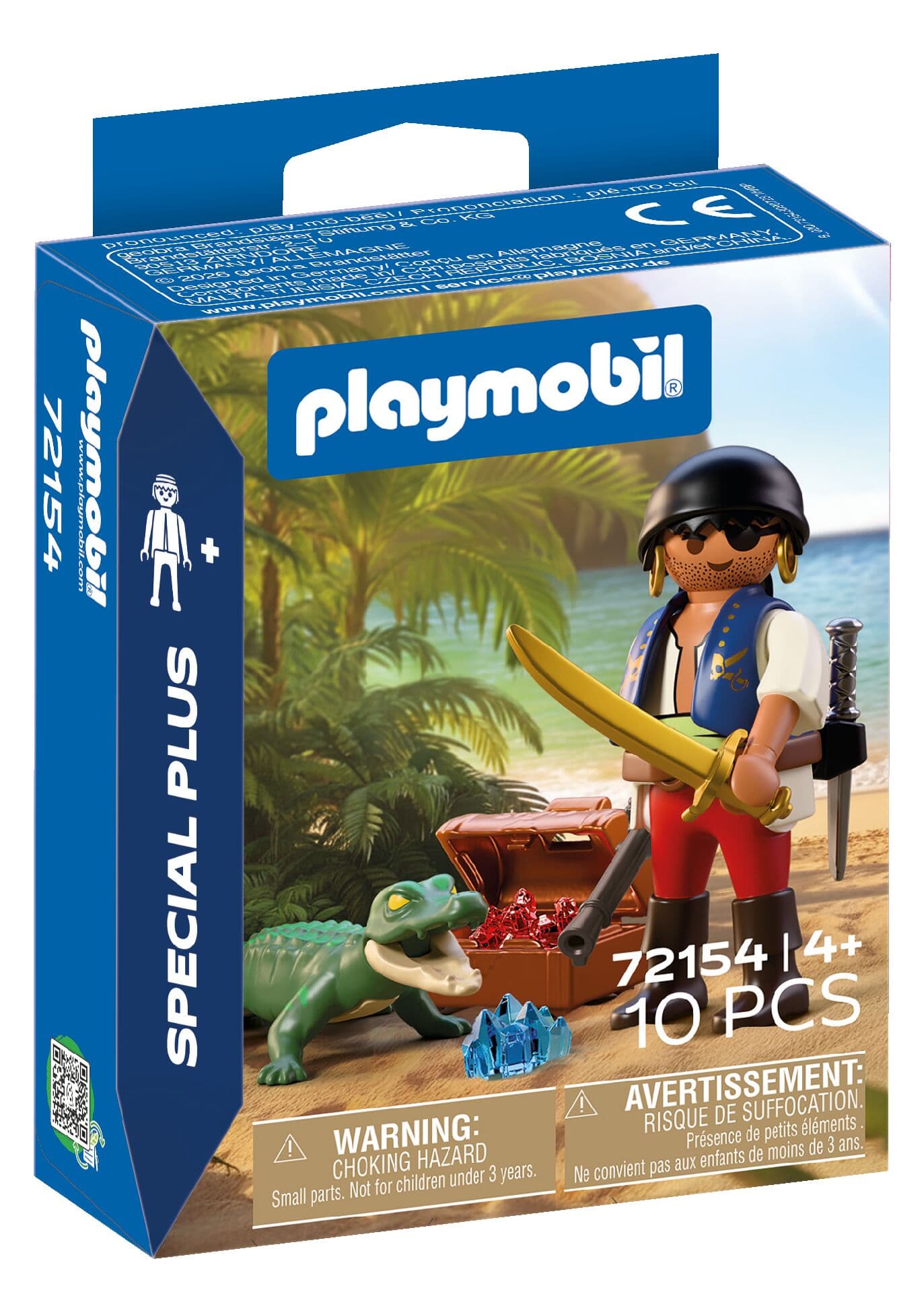 PLAYMOBIL 72154 - Adventure Boys - Pirat gegen Kaiman
