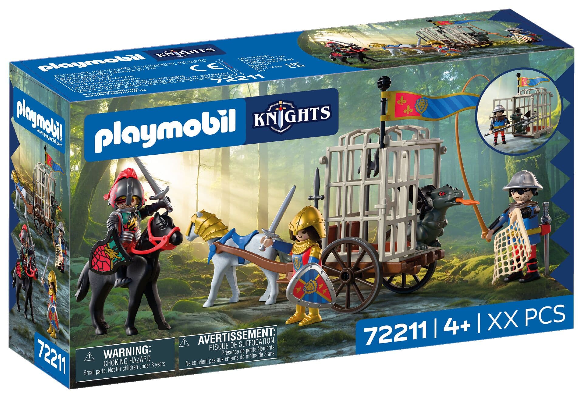 PLAYMOBIL 72211 Knights Drachenentführung