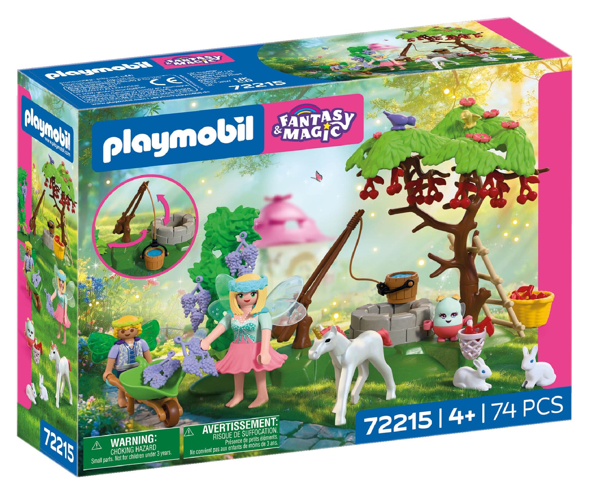 PLAYMOBIL 72215 Fantasy & Magic Feengarten mit Einhornfohlen