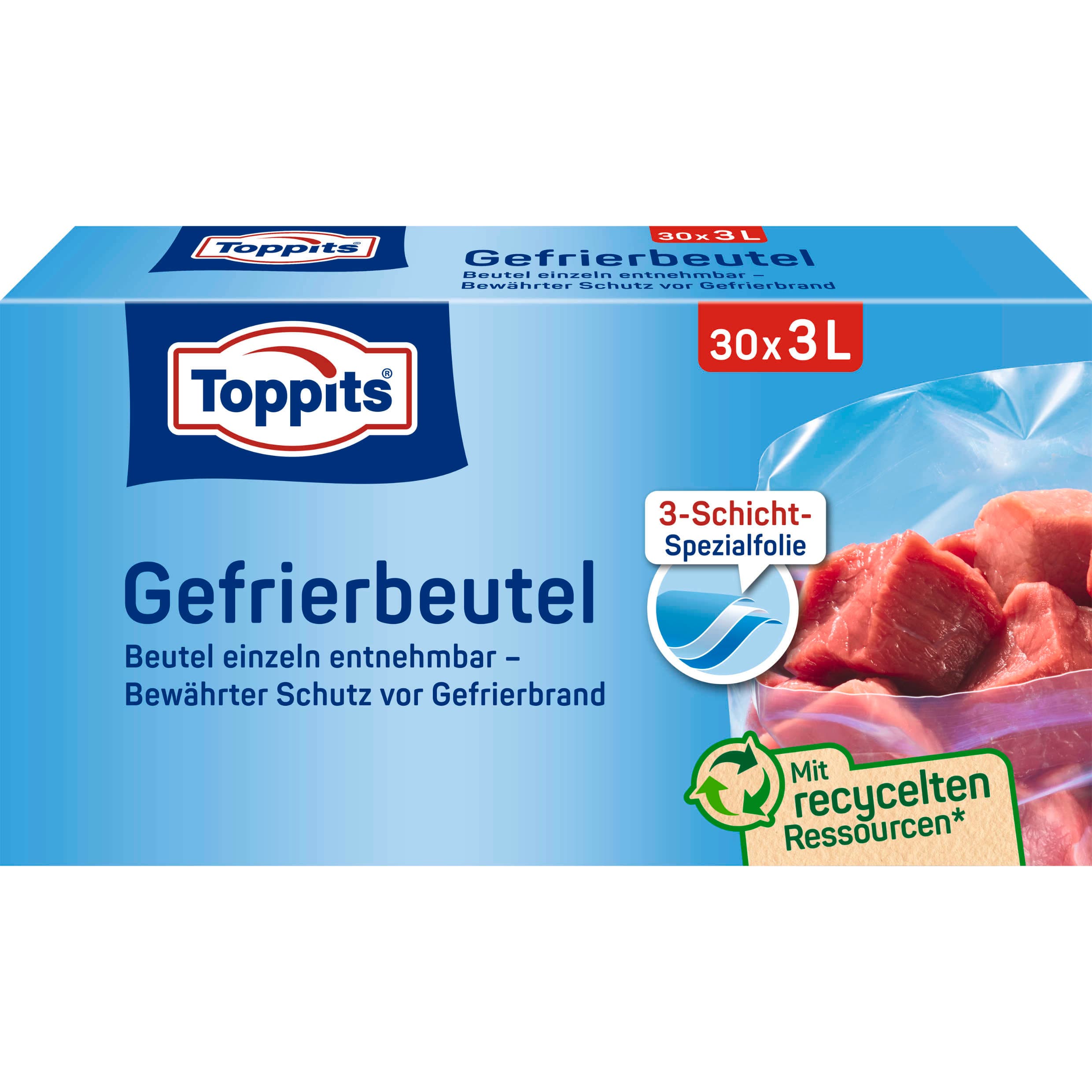 Toppits Gefrierbeutel 3L