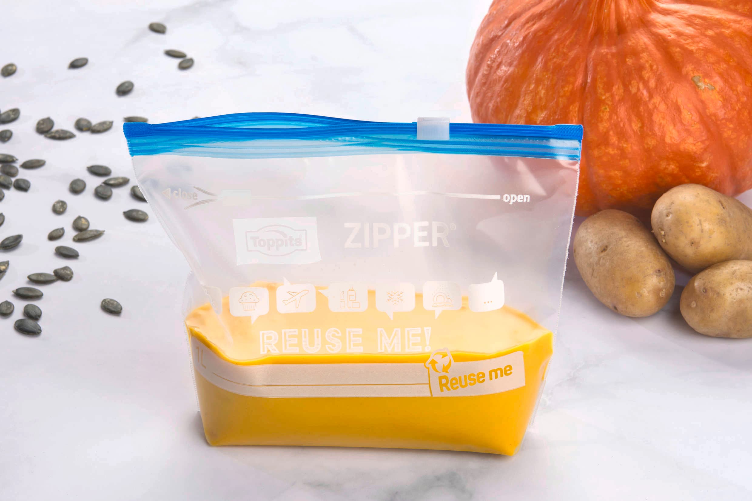Toppits Zipper 1 L BBQ