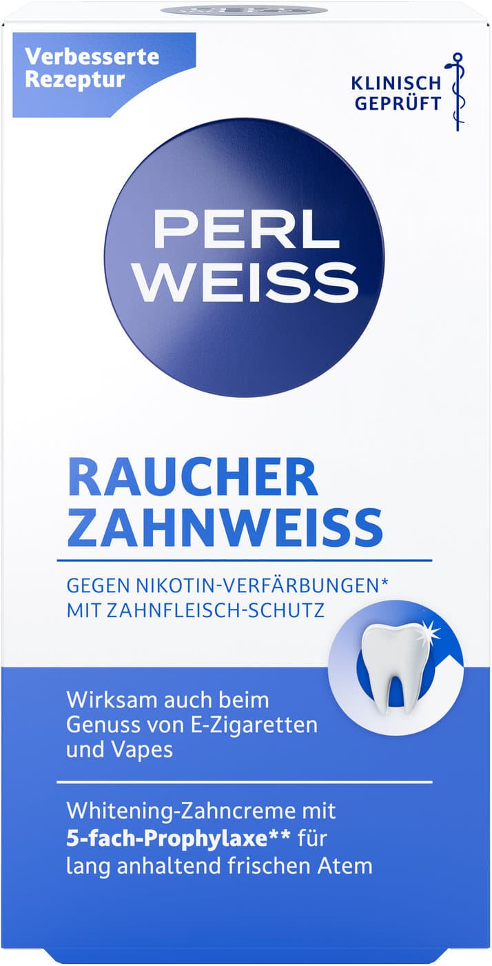 PERLWEISS™ Raucher Zahnweiß