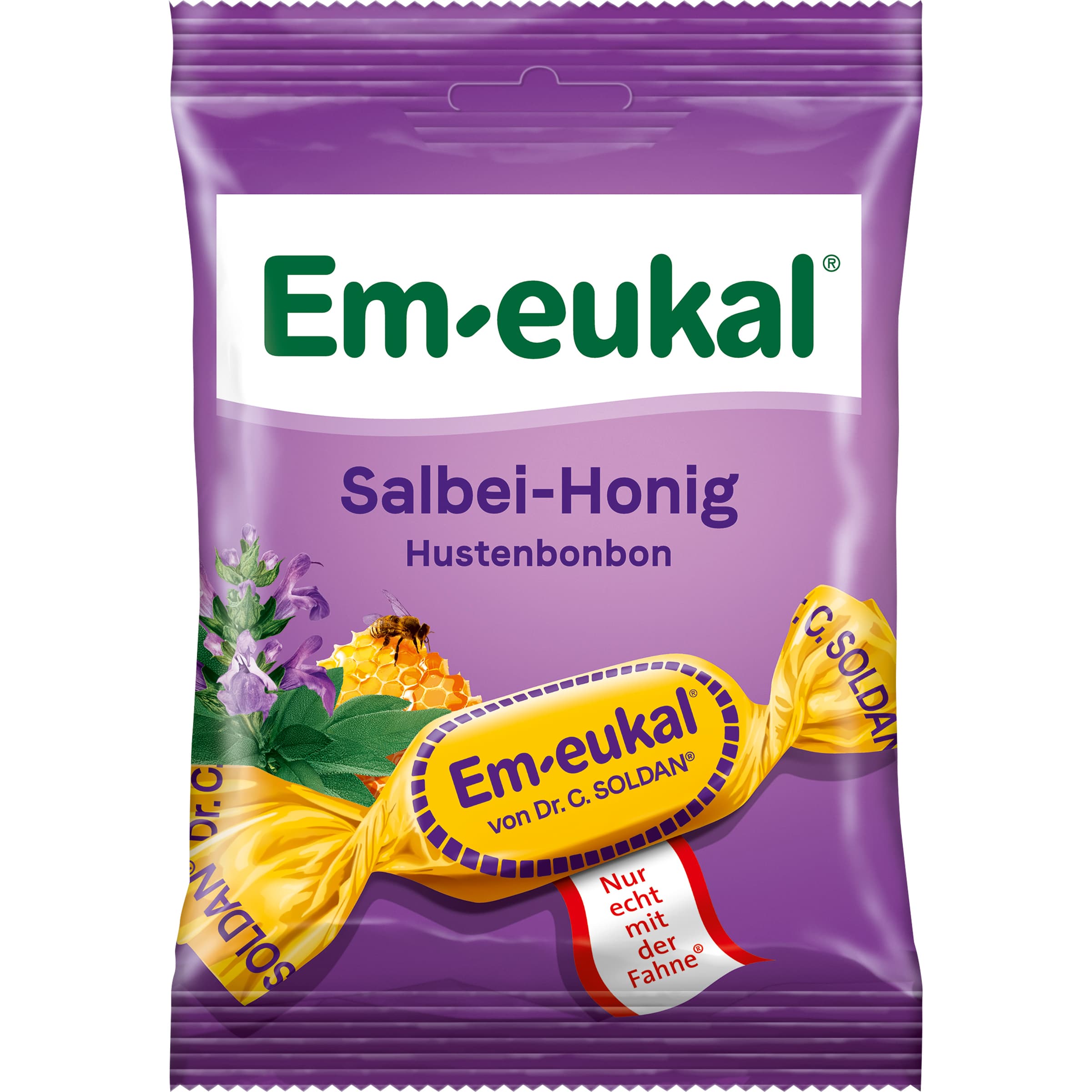 Em-eukal Salbei-Honig Hustenbonbons zuckerhaltig