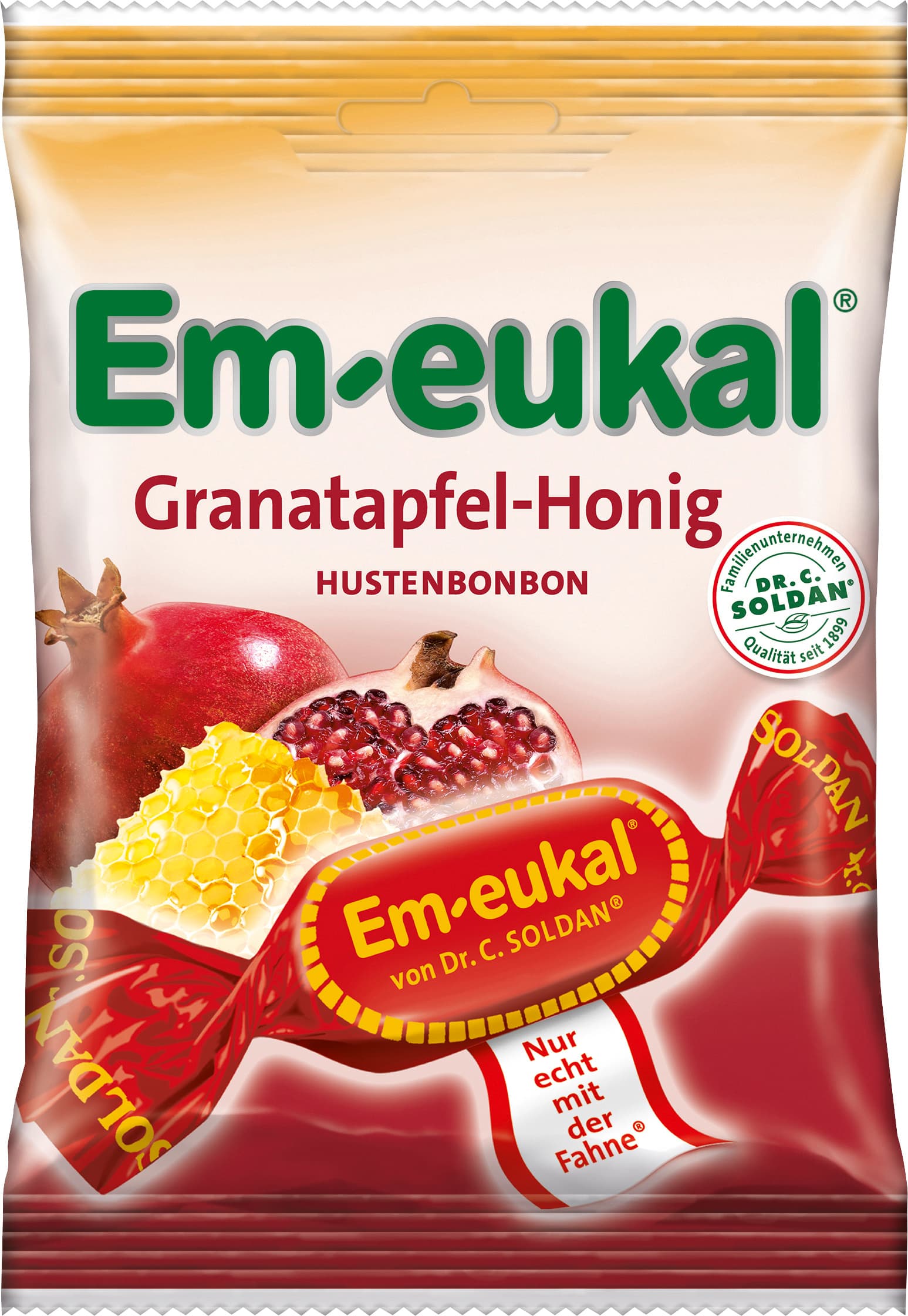 Em-eukal Granatapfel-Honig Hustenbonbons