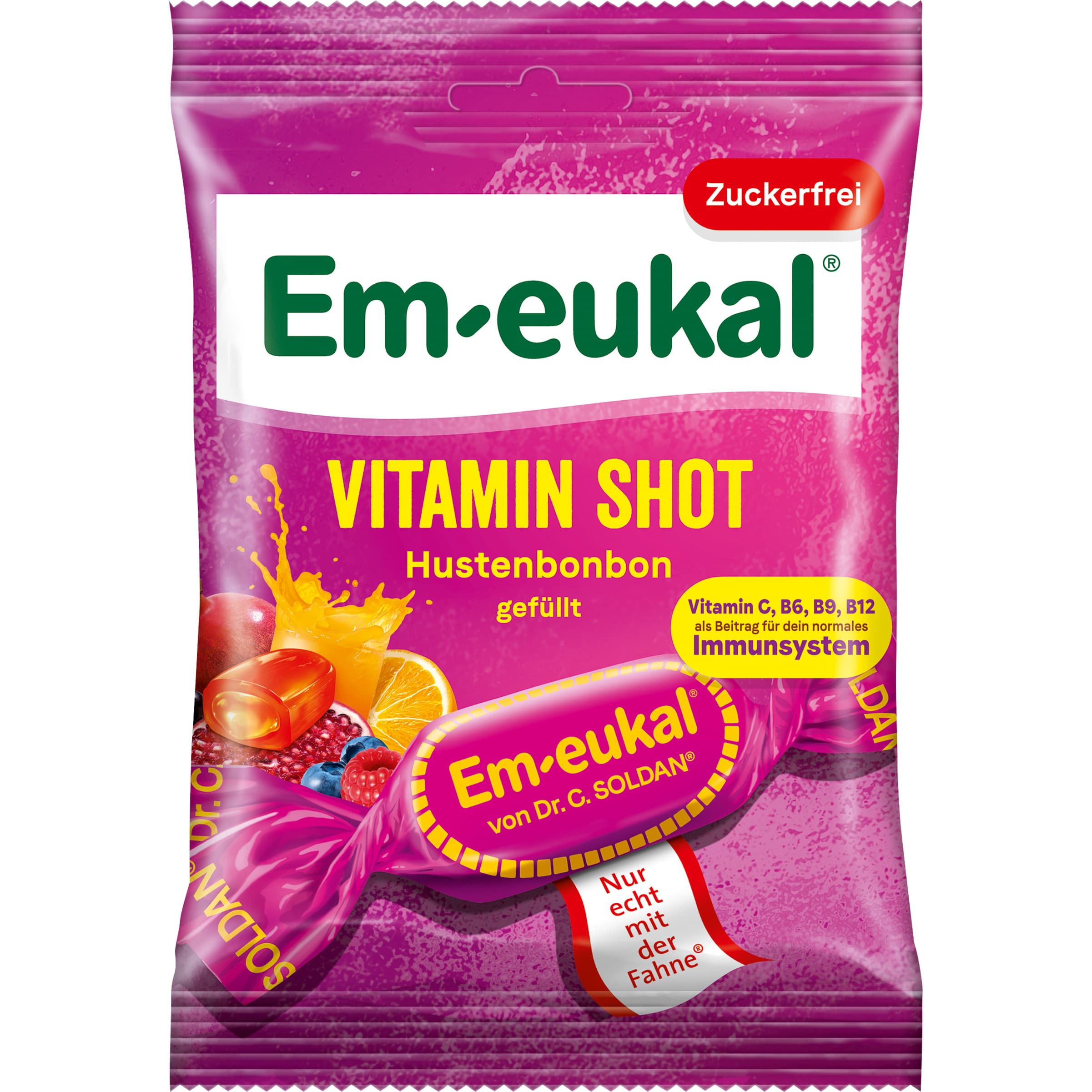 Em-eukal Vitamin Shot gefüllt zuckerfrei