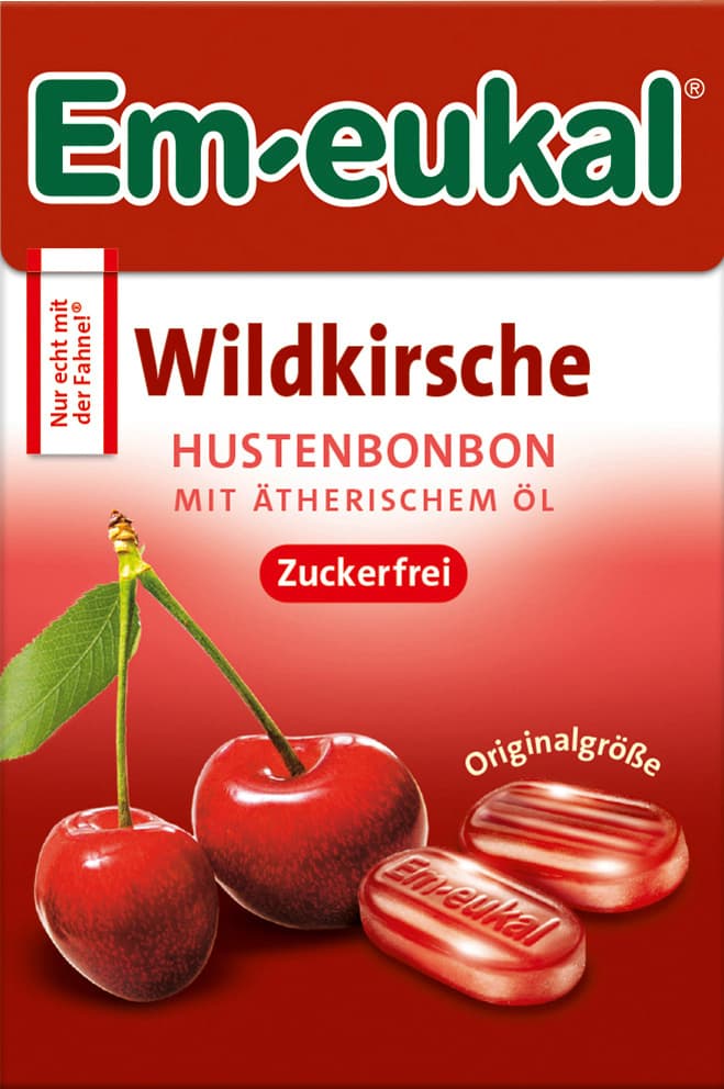 Em-eukal Minis Wildkirsche Hustenbonbon