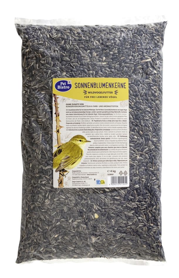 Pet Bistro Vogel XXL-Sonnenblumenkerne 4kg