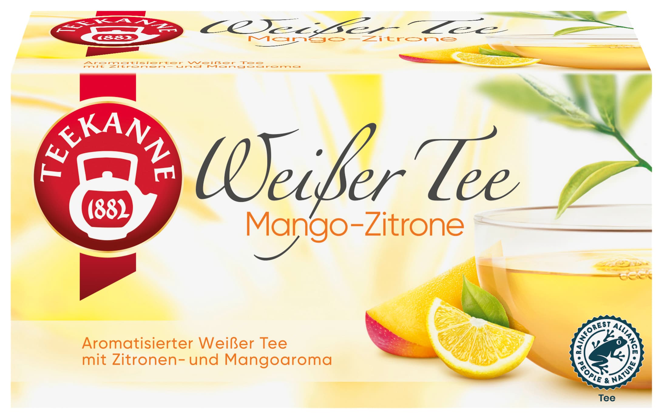 TEEKANNE Weißer Tee Mango-Zitrone