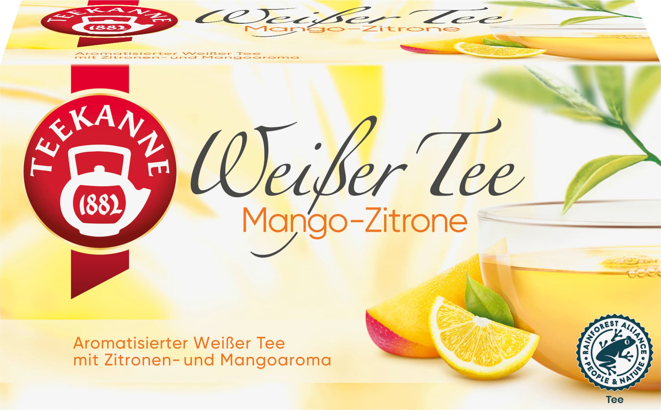 TEEKANNE Weißer Tee Mango-Zitrone