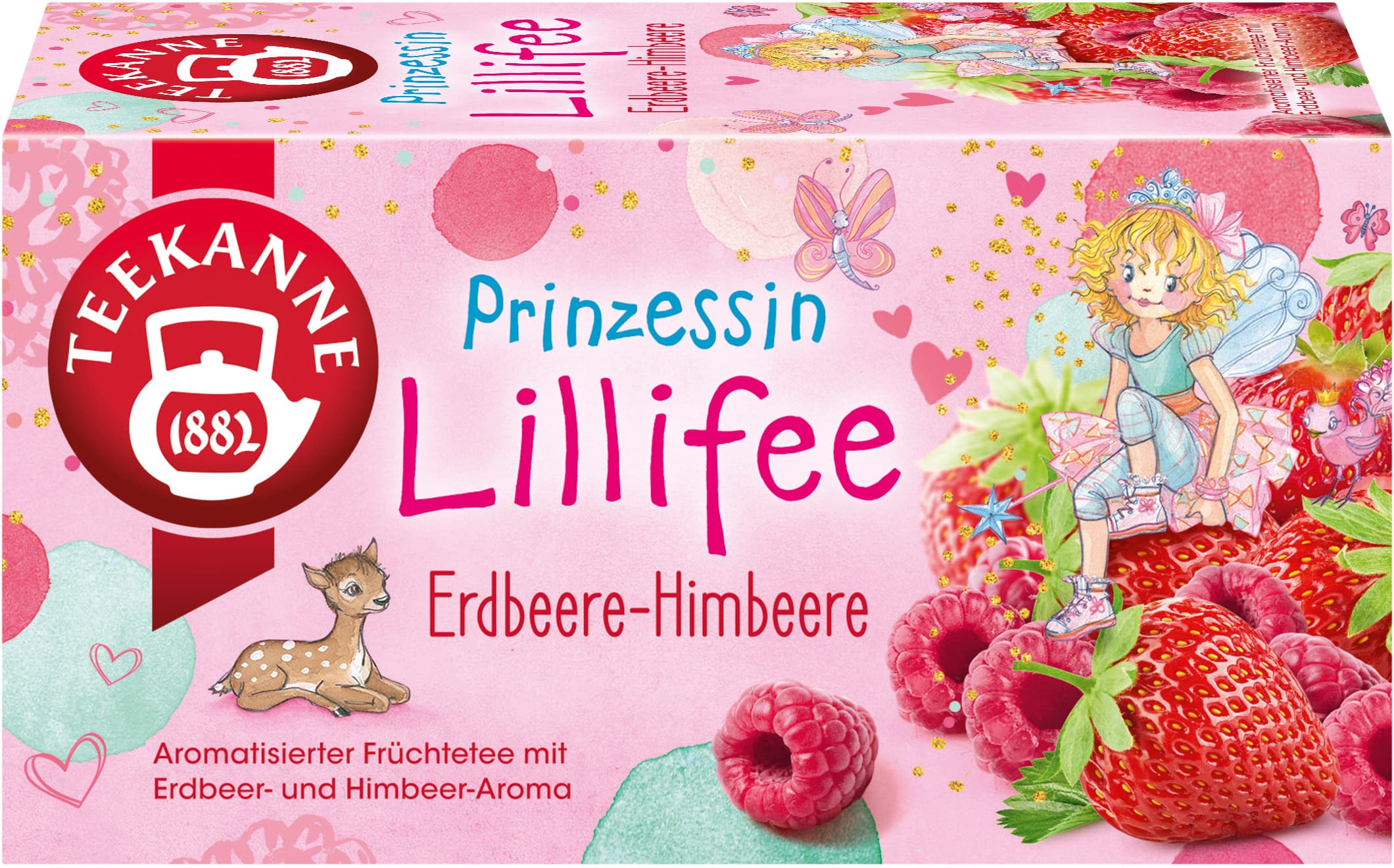 Teekanne Prinzessin Lillifee Tee Erdbeere-Himbeere