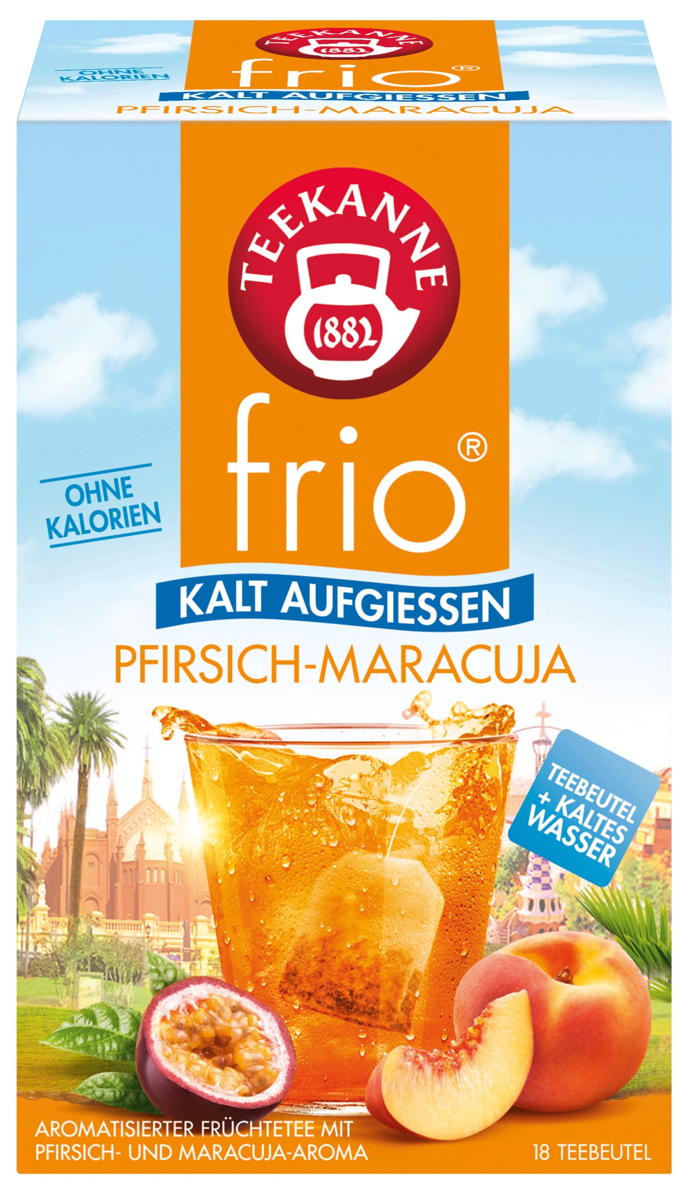 TEEKANNE frio Pfirsich Maracuja