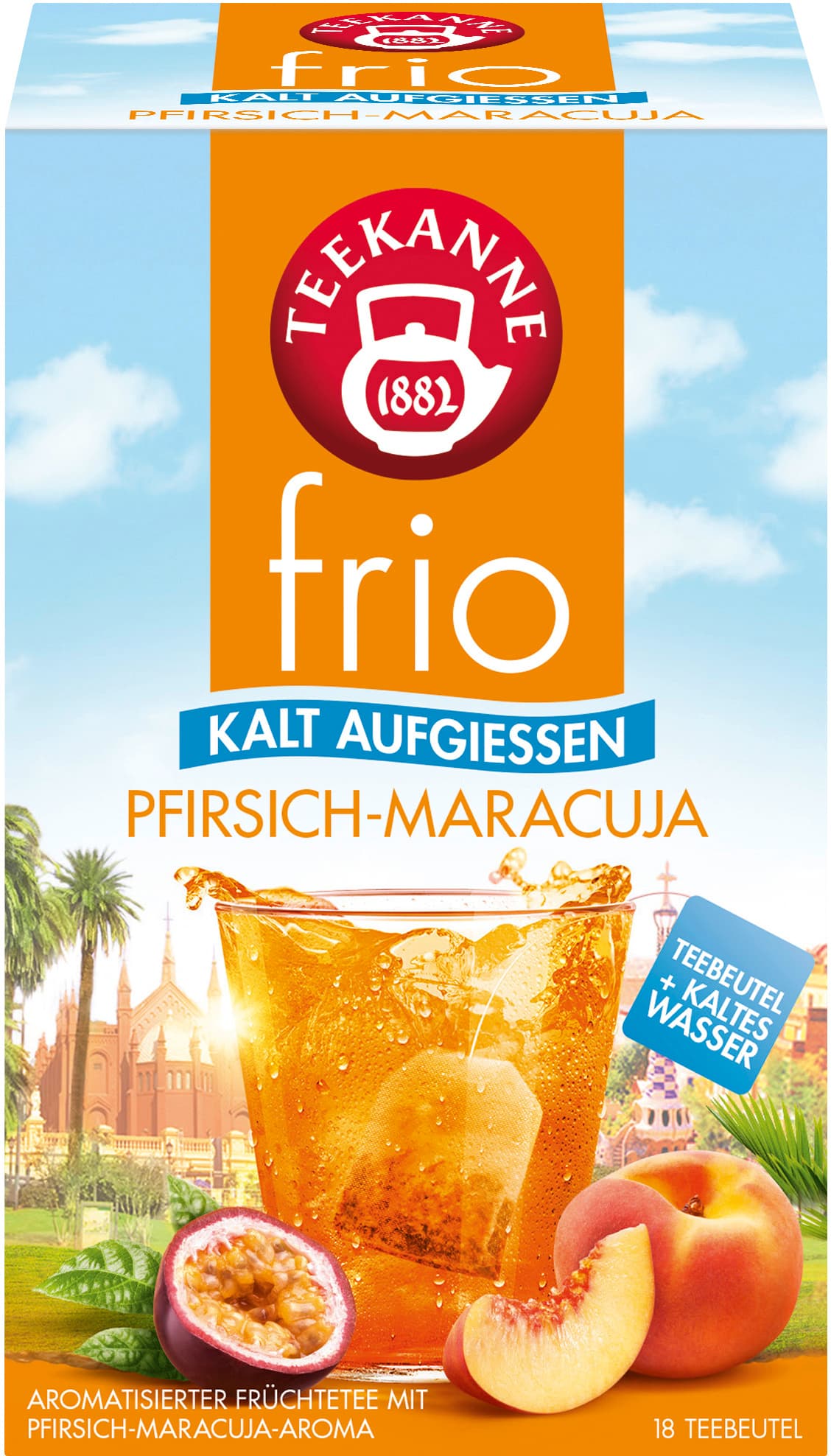 TEEKANNE frio Pfirsich Maracuja