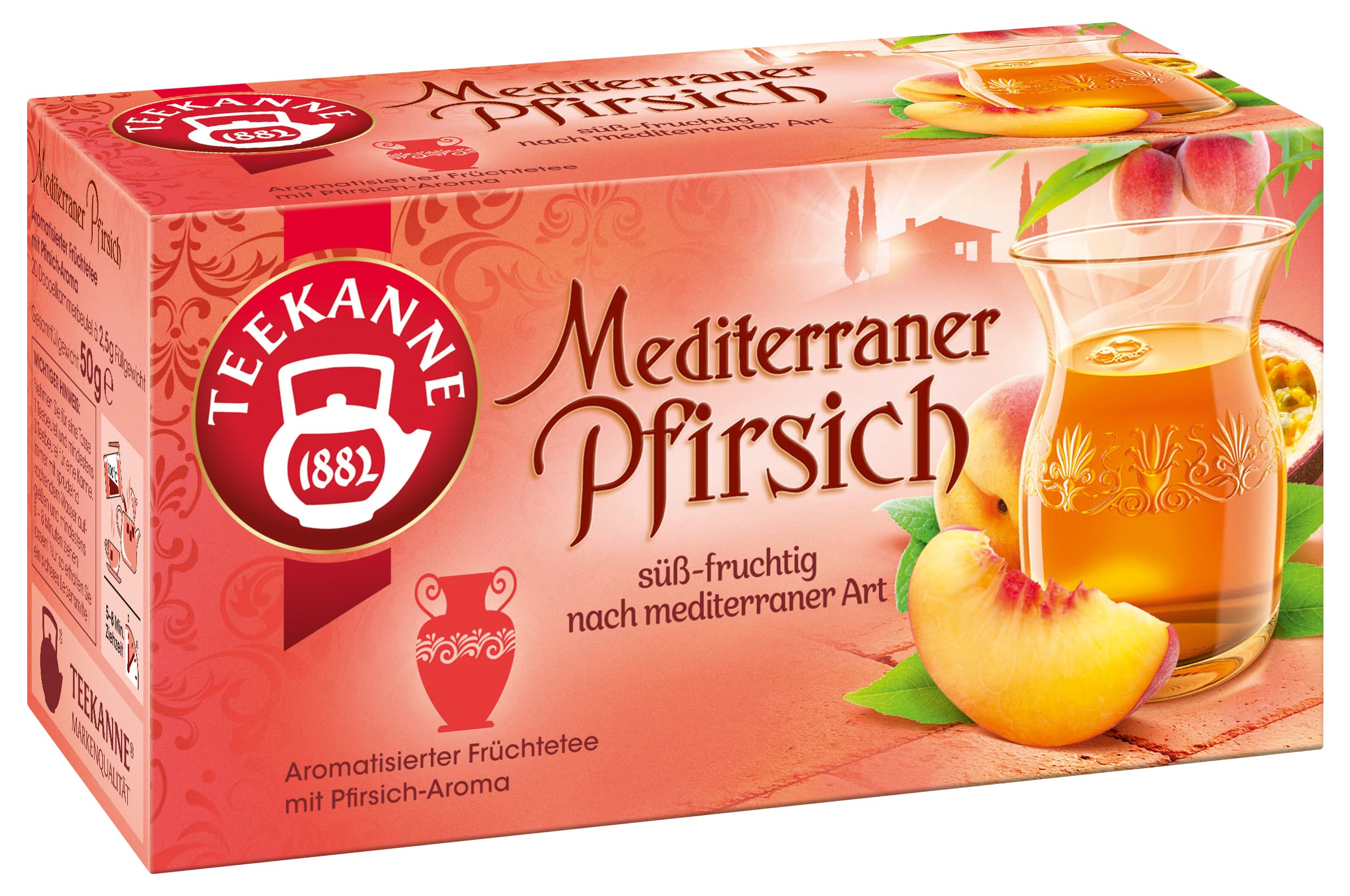TEEKANNE Mediterraner Pfirsich 20er