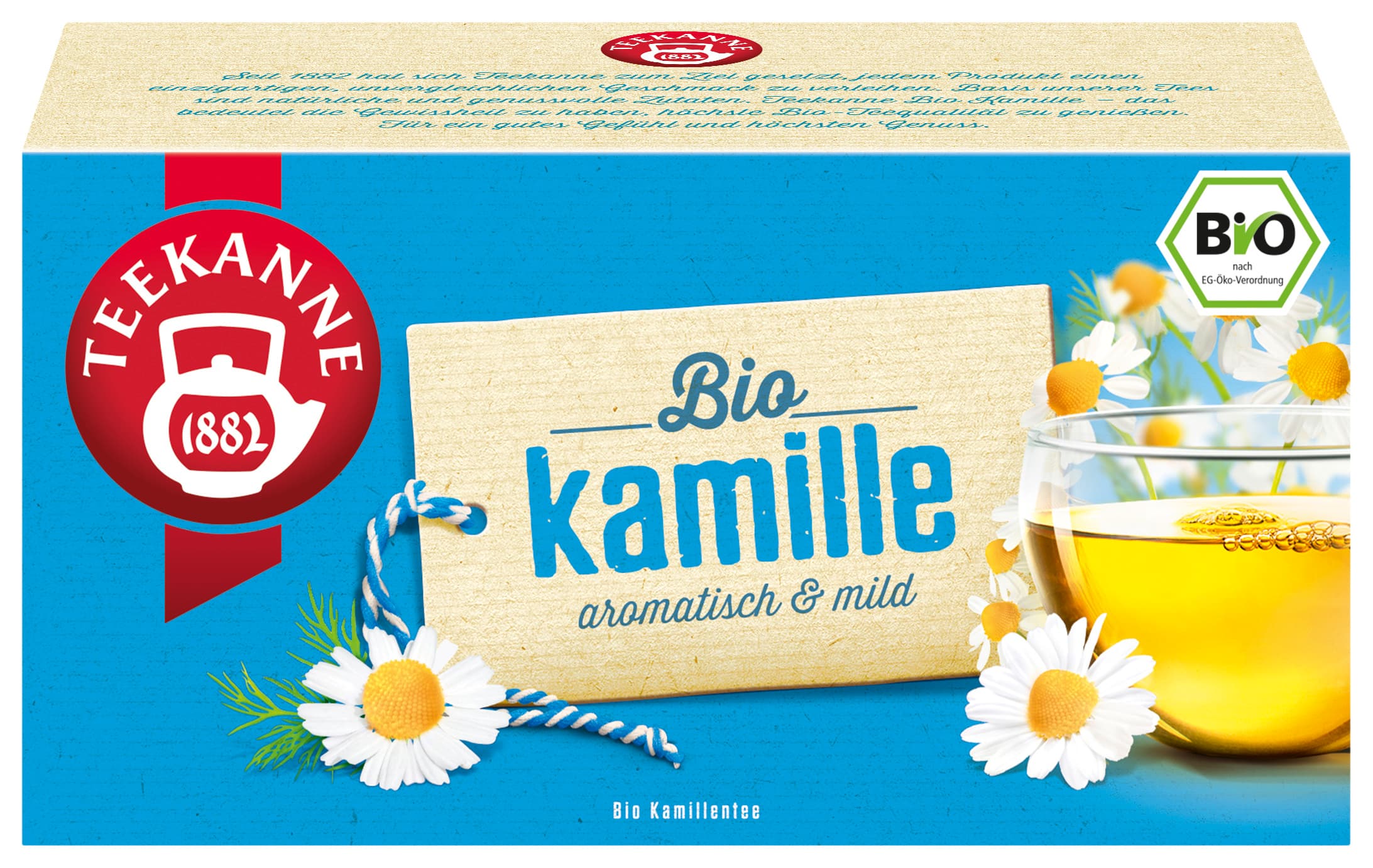 Teekanne Bio Kamillentee