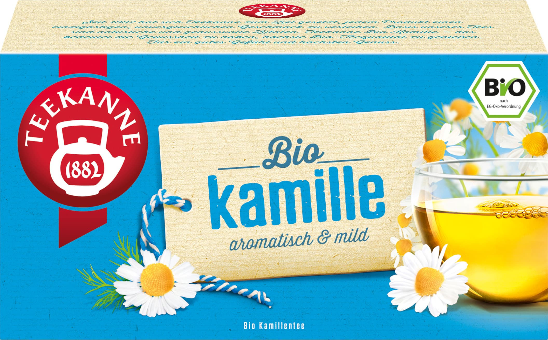 Teekanne Bio Kamillentee