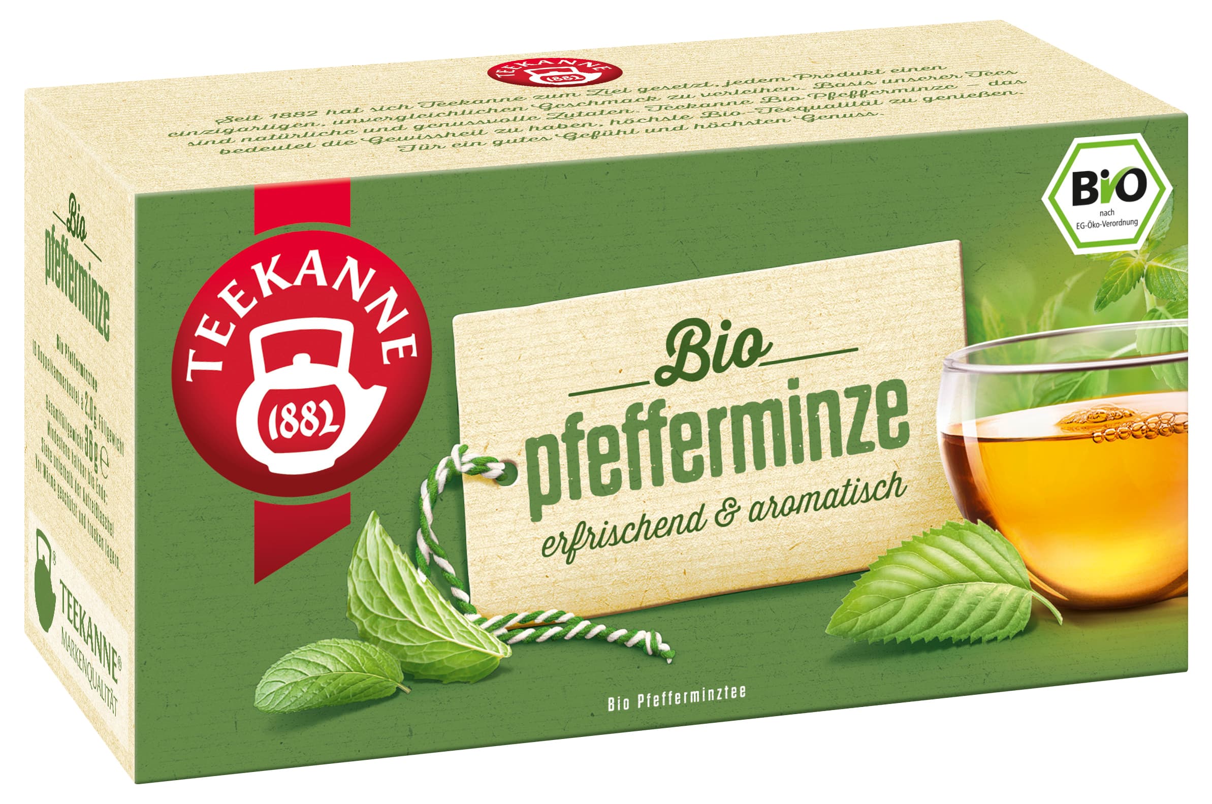Teekanne Bio Pfefferminztee