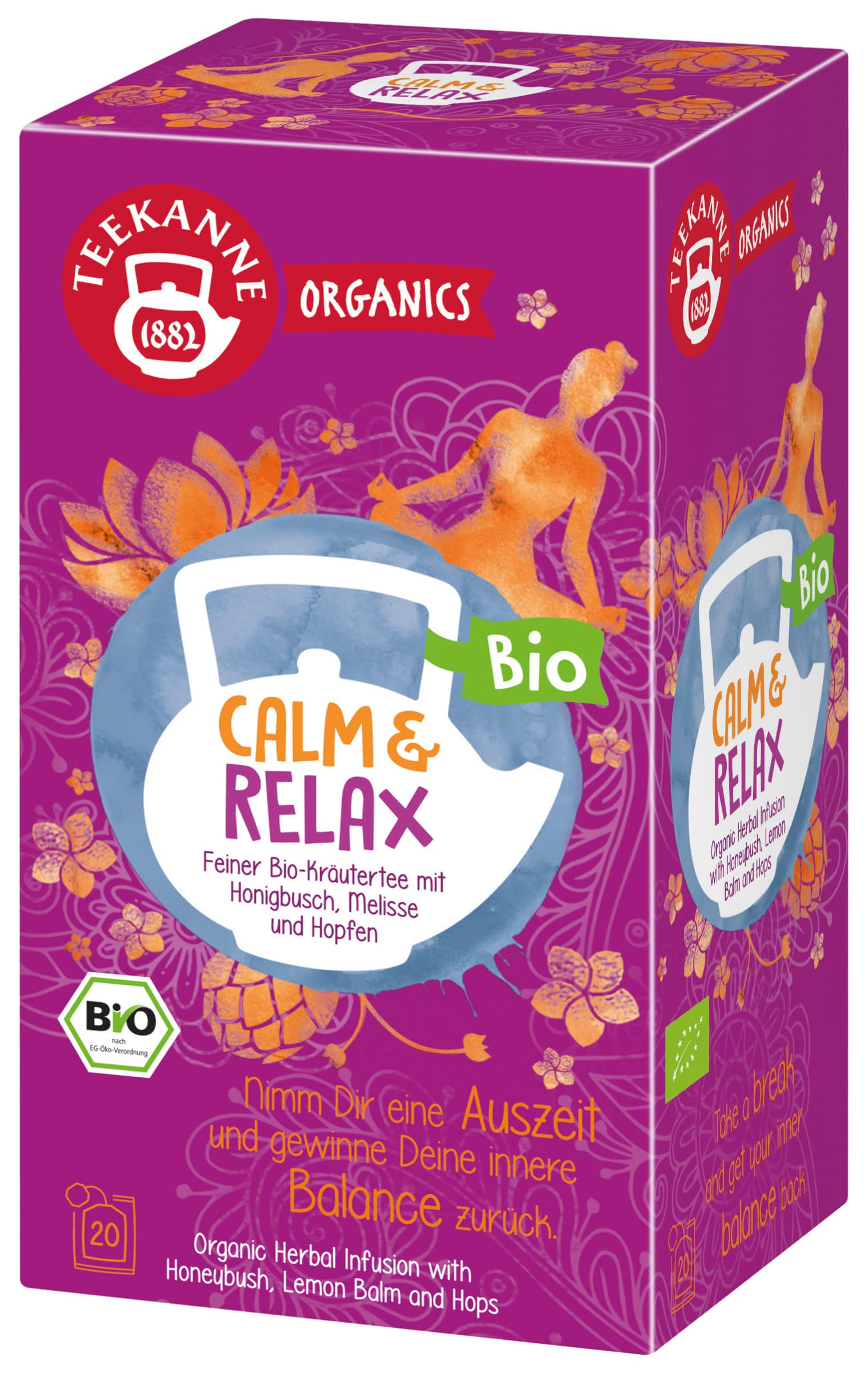 Teekanne Bio Organics Calm & Relax