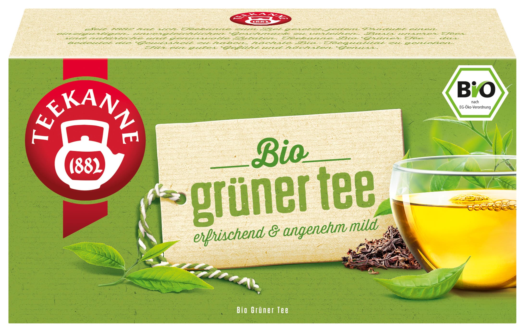 Teekanne Bio Grüner Tee