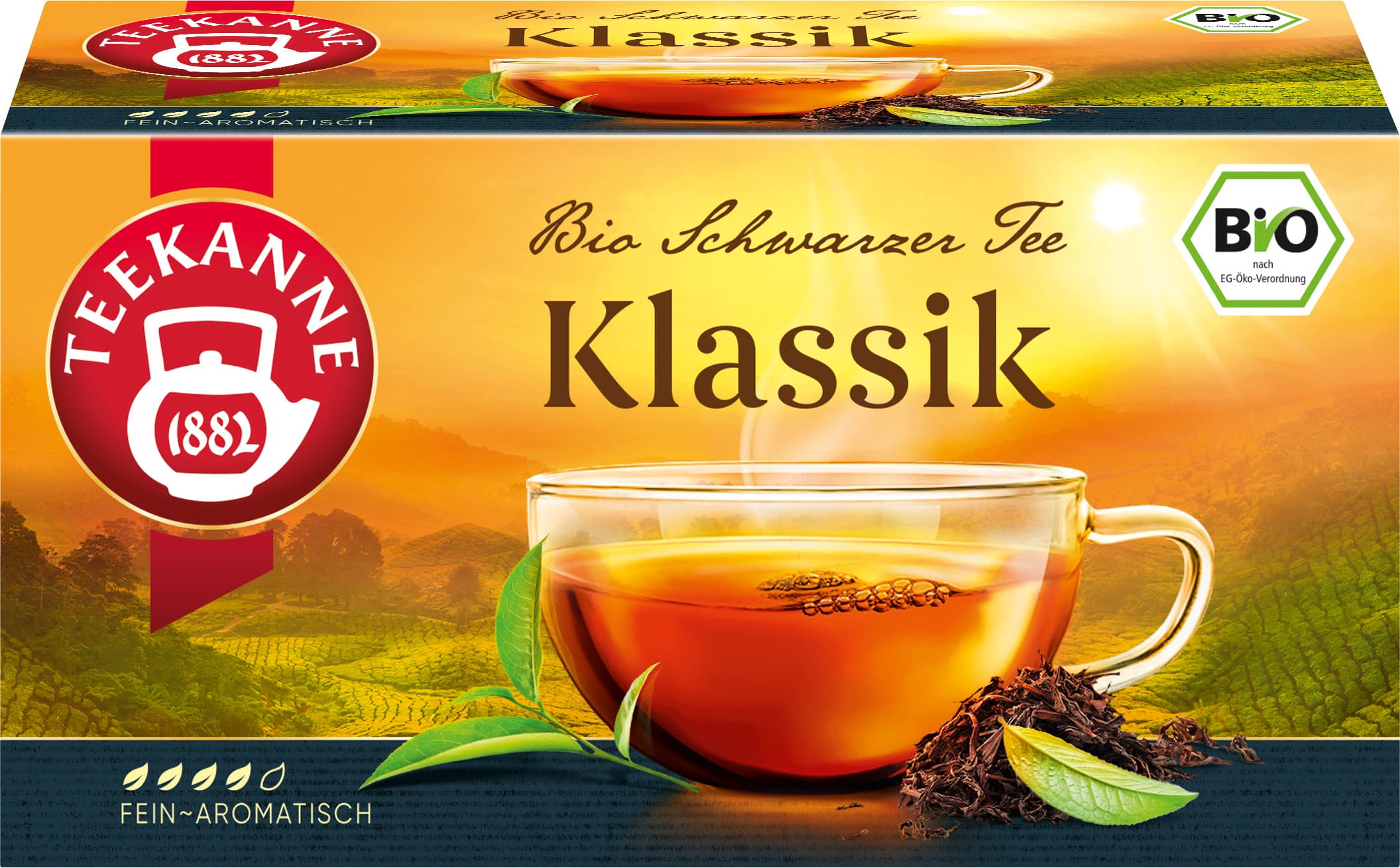 Teekanne Bio Schwarztee Klassik