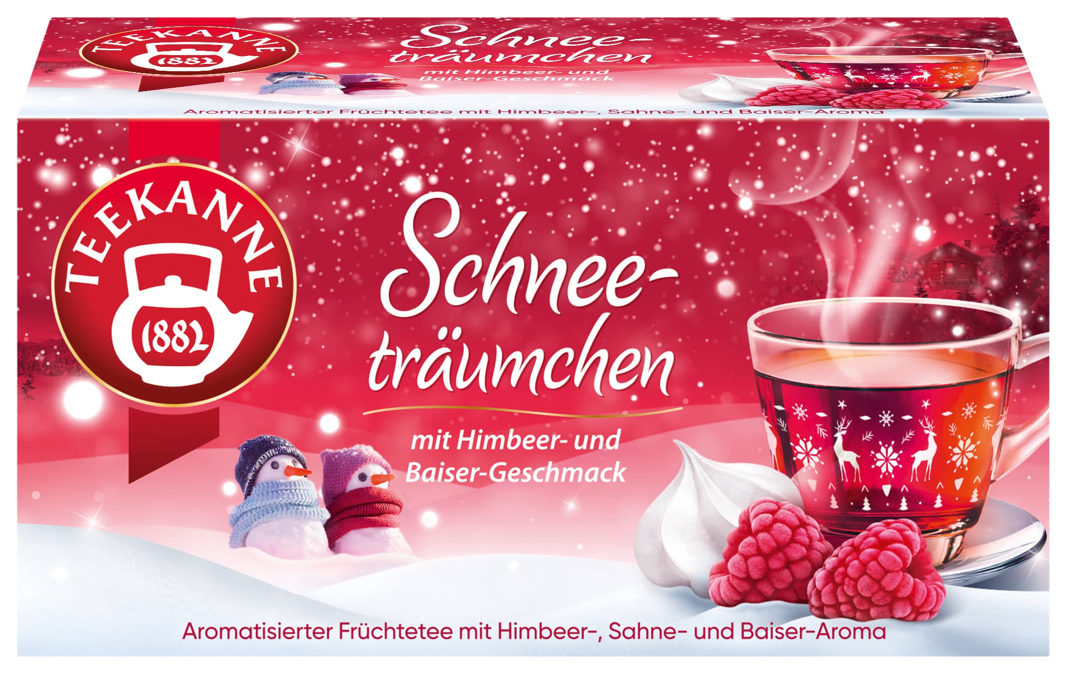 TEEKANNE Schneeträumchen Himbeere/Baiser