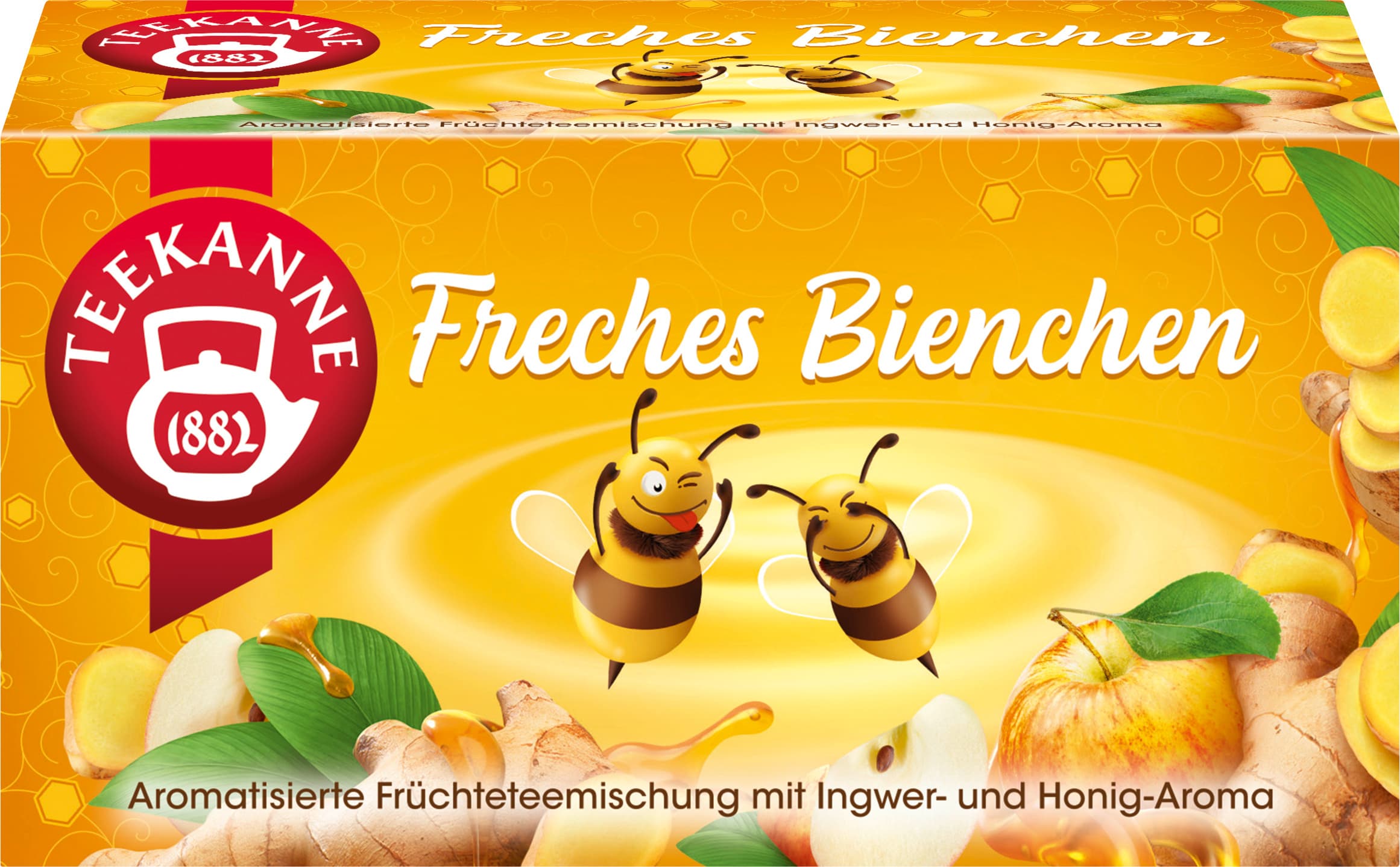 Teekanne Früchtetee Freches Bienchen