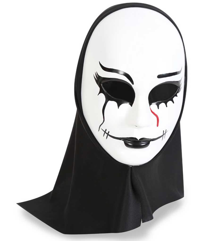 FRIES 60025 HORRORMASKE MIT HAUBE