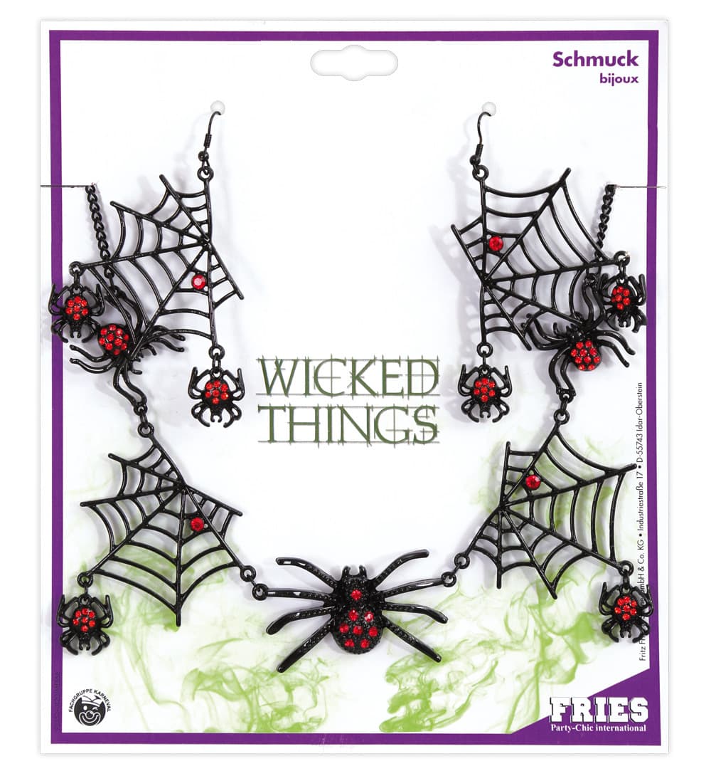 FRIES 92352 - SCHMUCKSET SPINNE