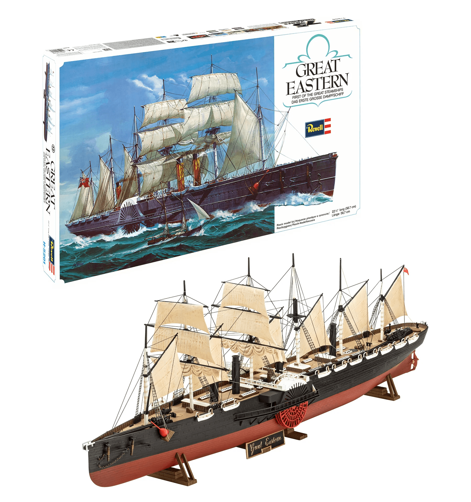 Revell 05608 Great Eastern 75 Years Modellbausatz 1:388, 222 Teile