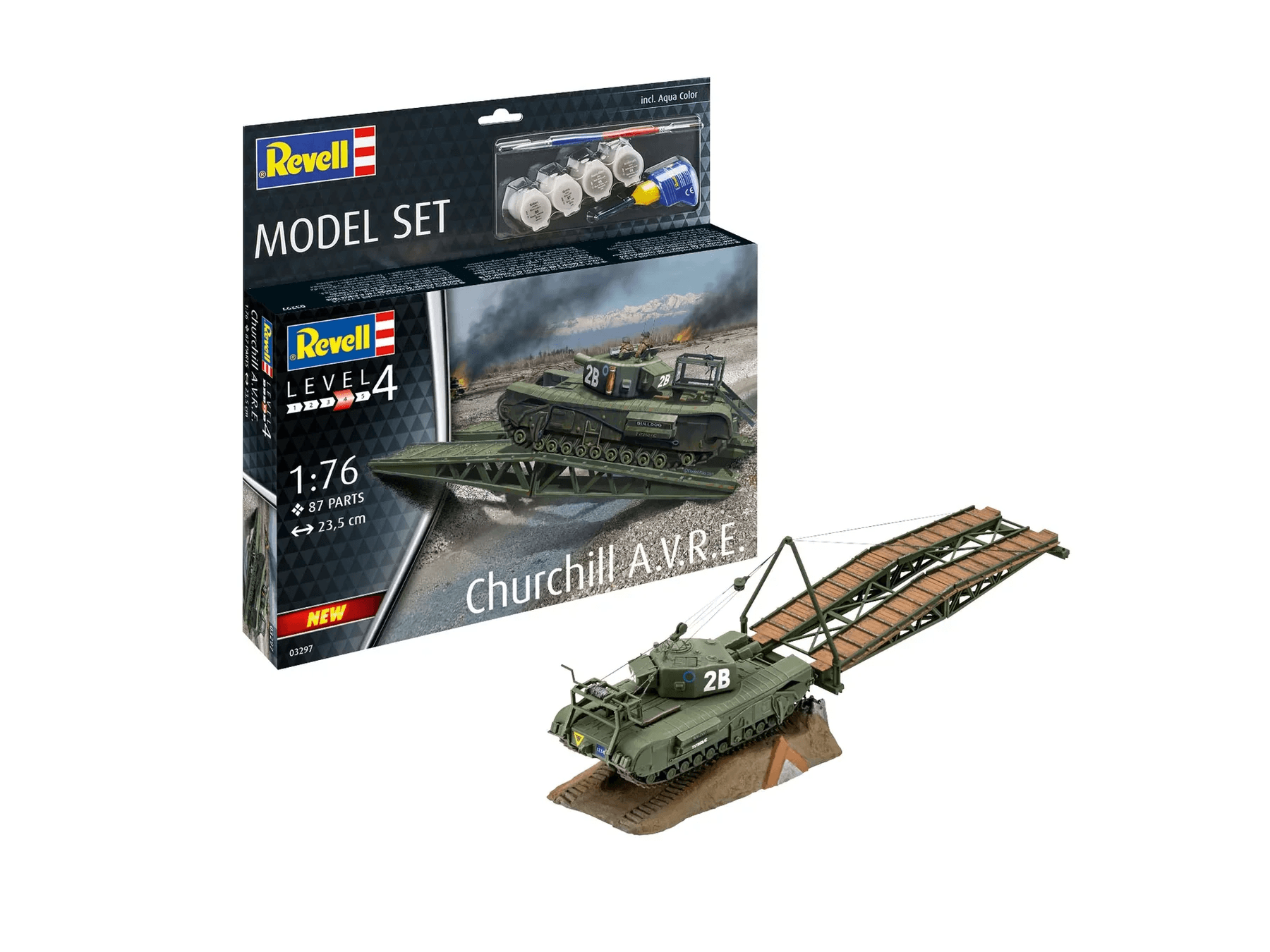 Revell 63297 Model Set Churchill A.V.R.E.